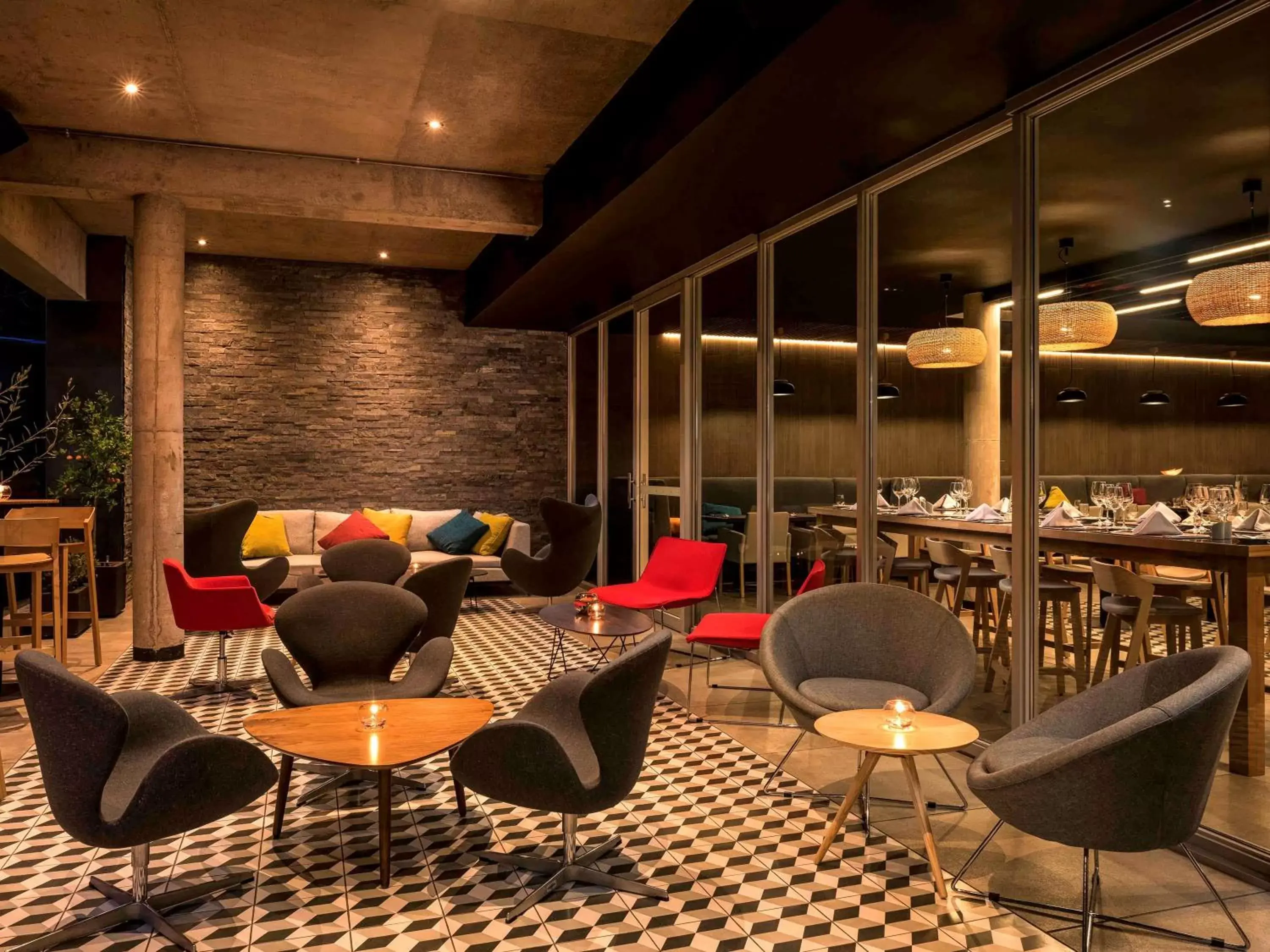 Lounge or bar, Lounge/Bar in Novotel Santiago Providencia