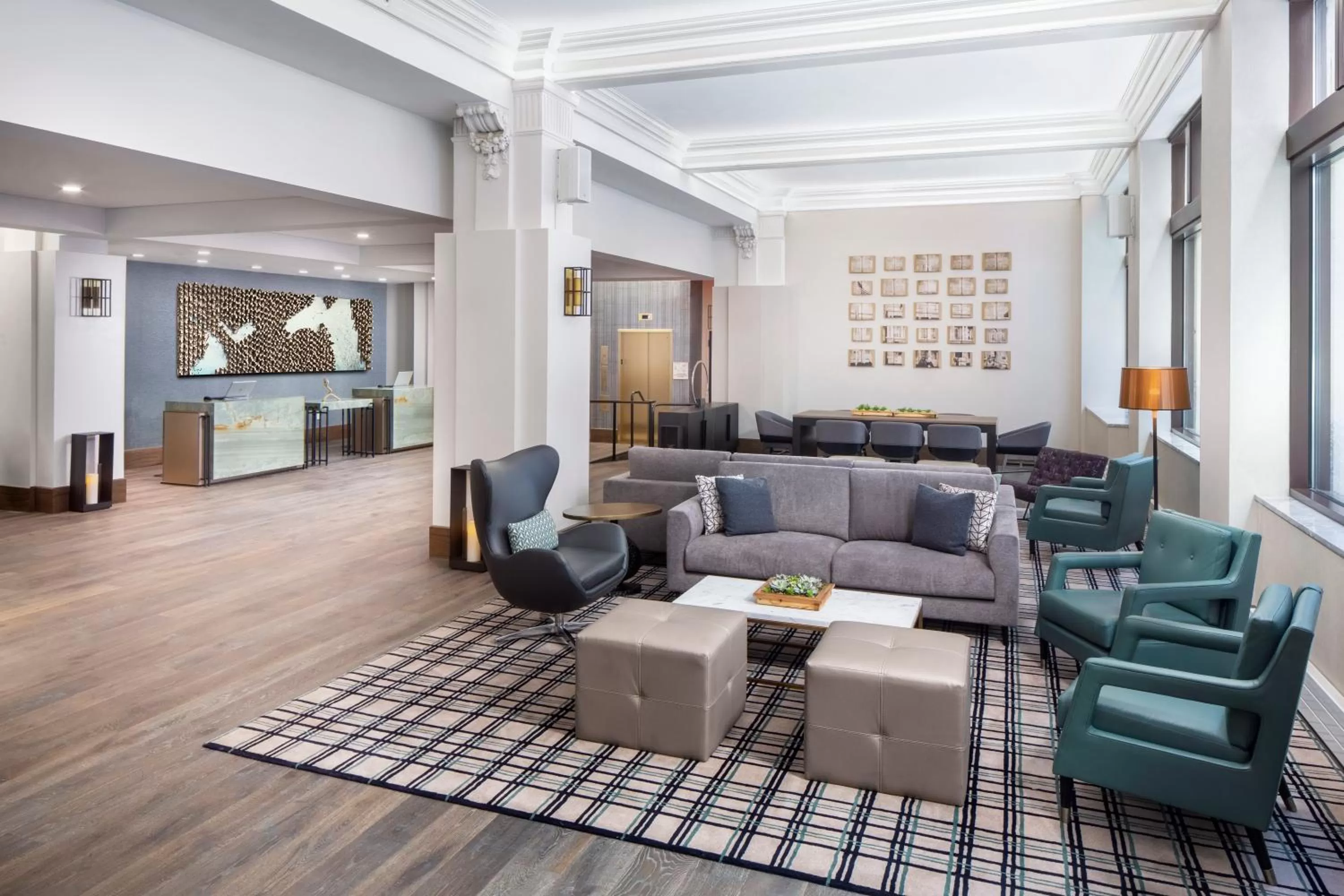 Lobby or reception in Hyatt Centric Faneuil Hall Boston