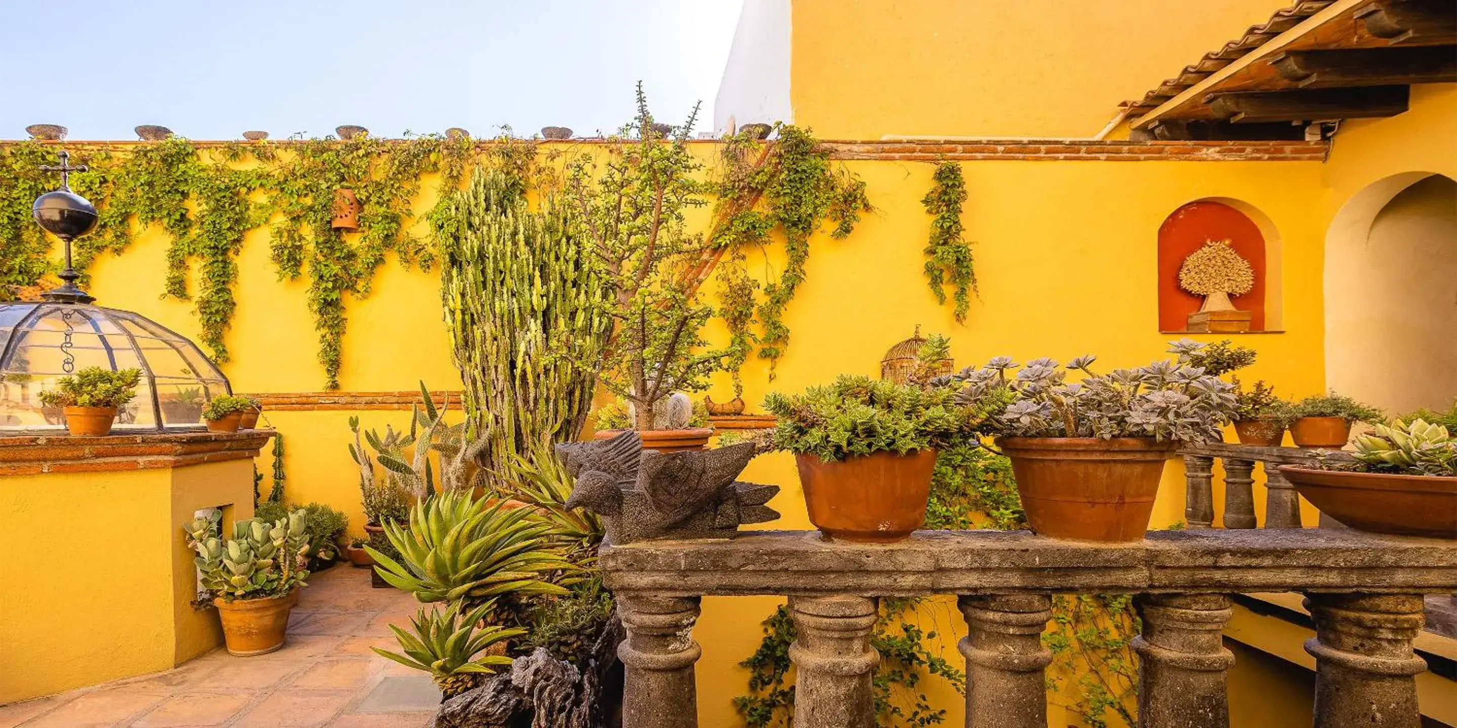 Patio in Hacienda El Santuario San Miguel de Allende