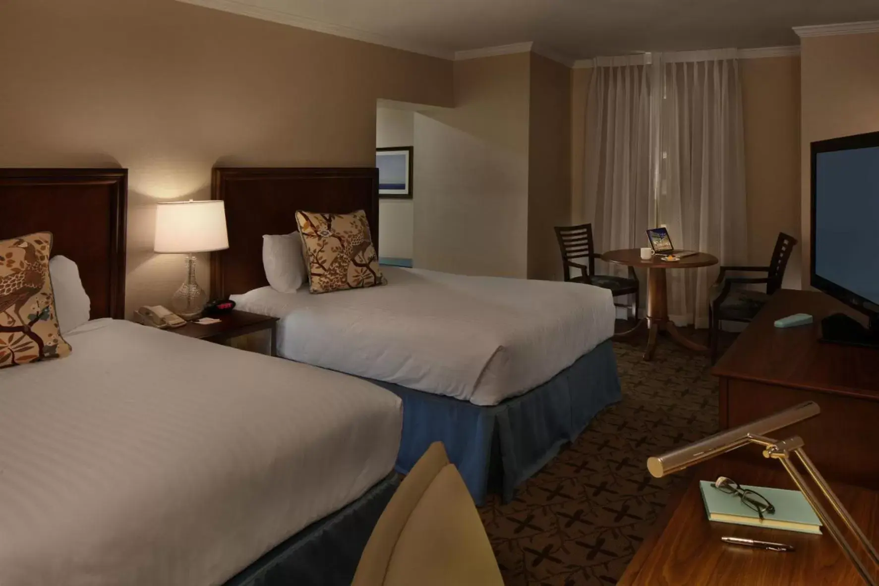 Bed in Gettysburg Hotel