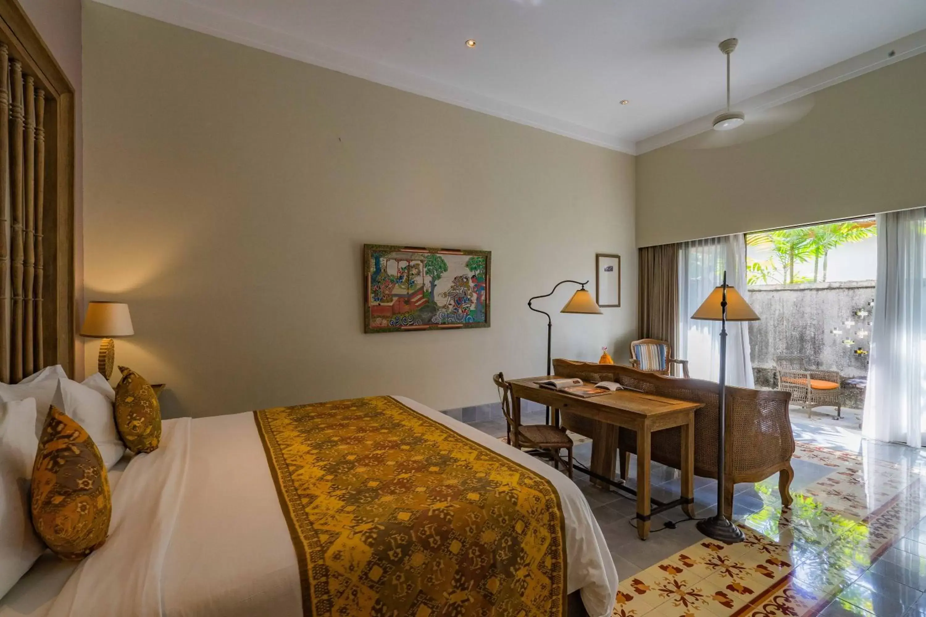 Bedroom, Bed in Sudamala Resort, Sanur, Bali Bedroom, Bed in Sudamala Resort, Sanur, Bali