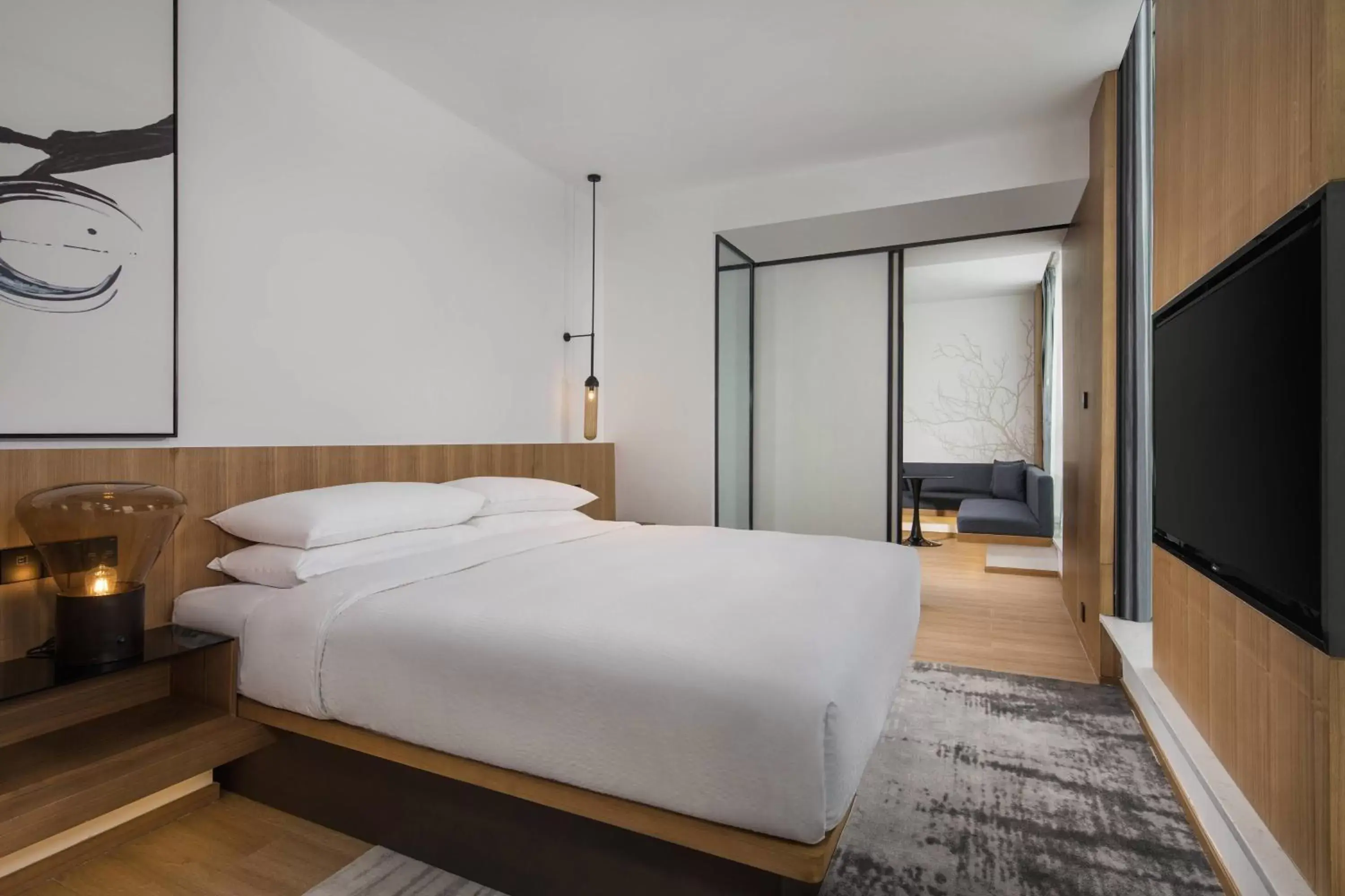 Photo of the whole room, Bed in Fairfield by Marriott Xi'an North Station