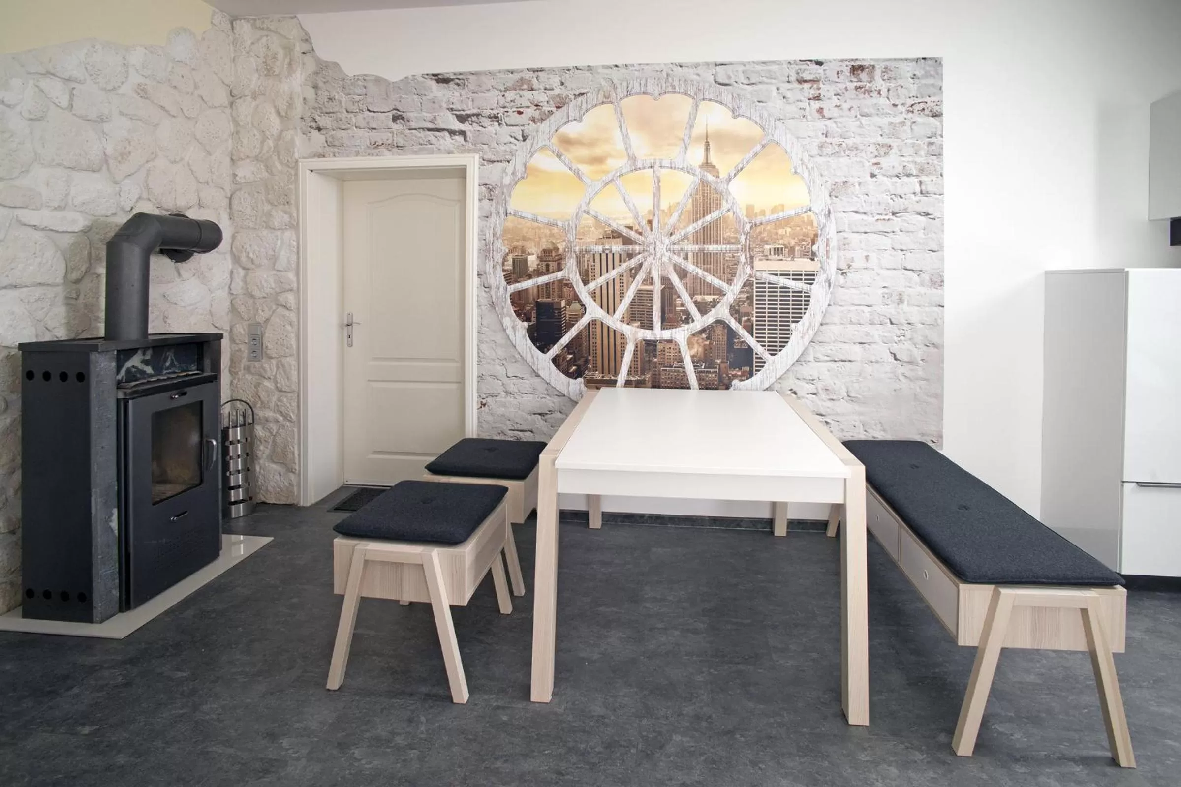 Dining area in Designpension Idyll Nr2 Hotel Garni