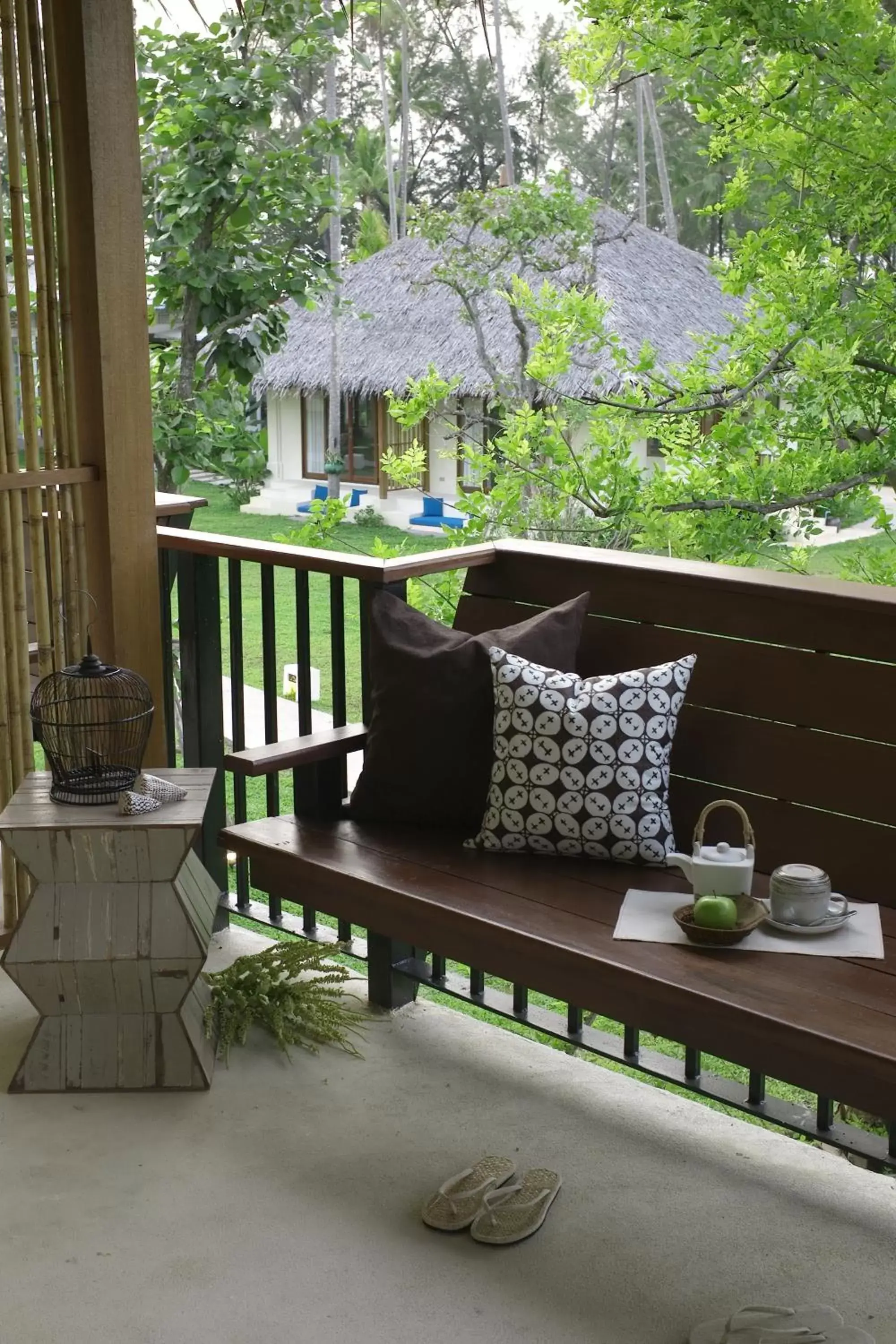 Balcony/Terrace in Bangsak Village - Adults Only - SHA Extra Plus