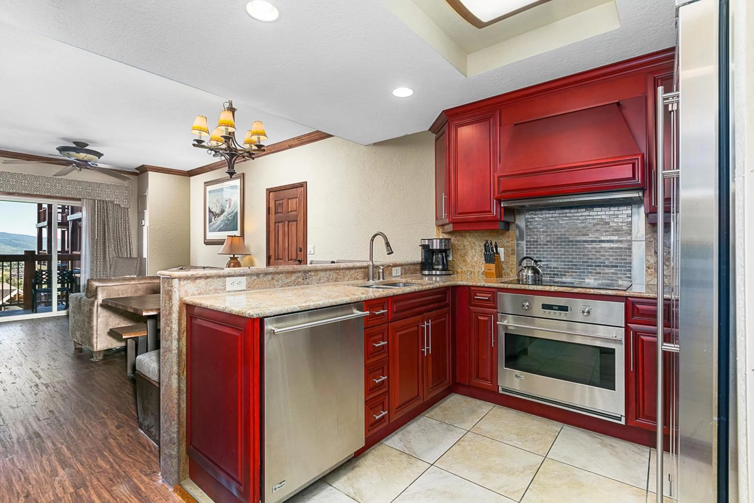 Kitchen/Kitchenette in Condos at Canyons Resort by White Pines