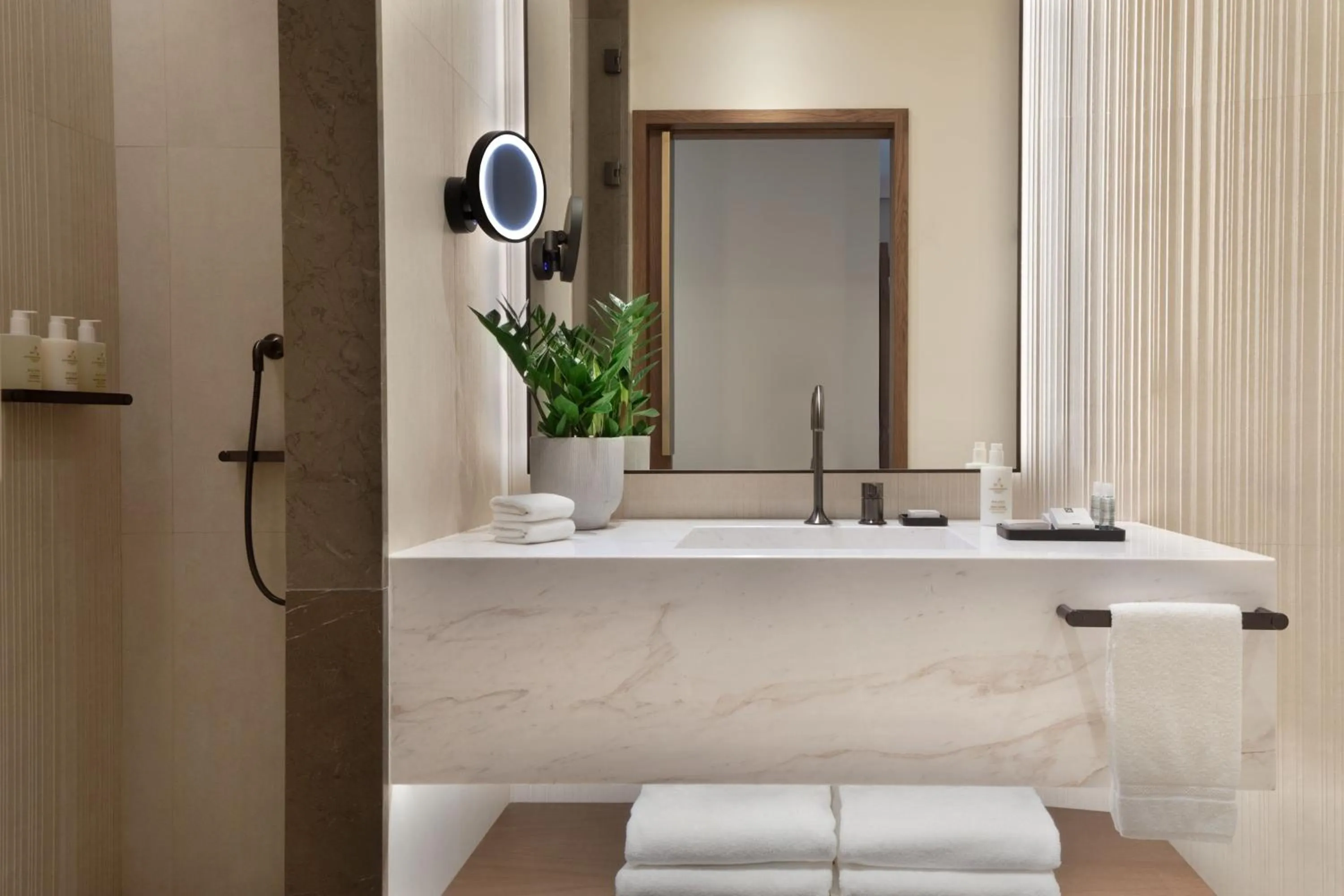 Bathroom in JW Marriott Hotel Madrid