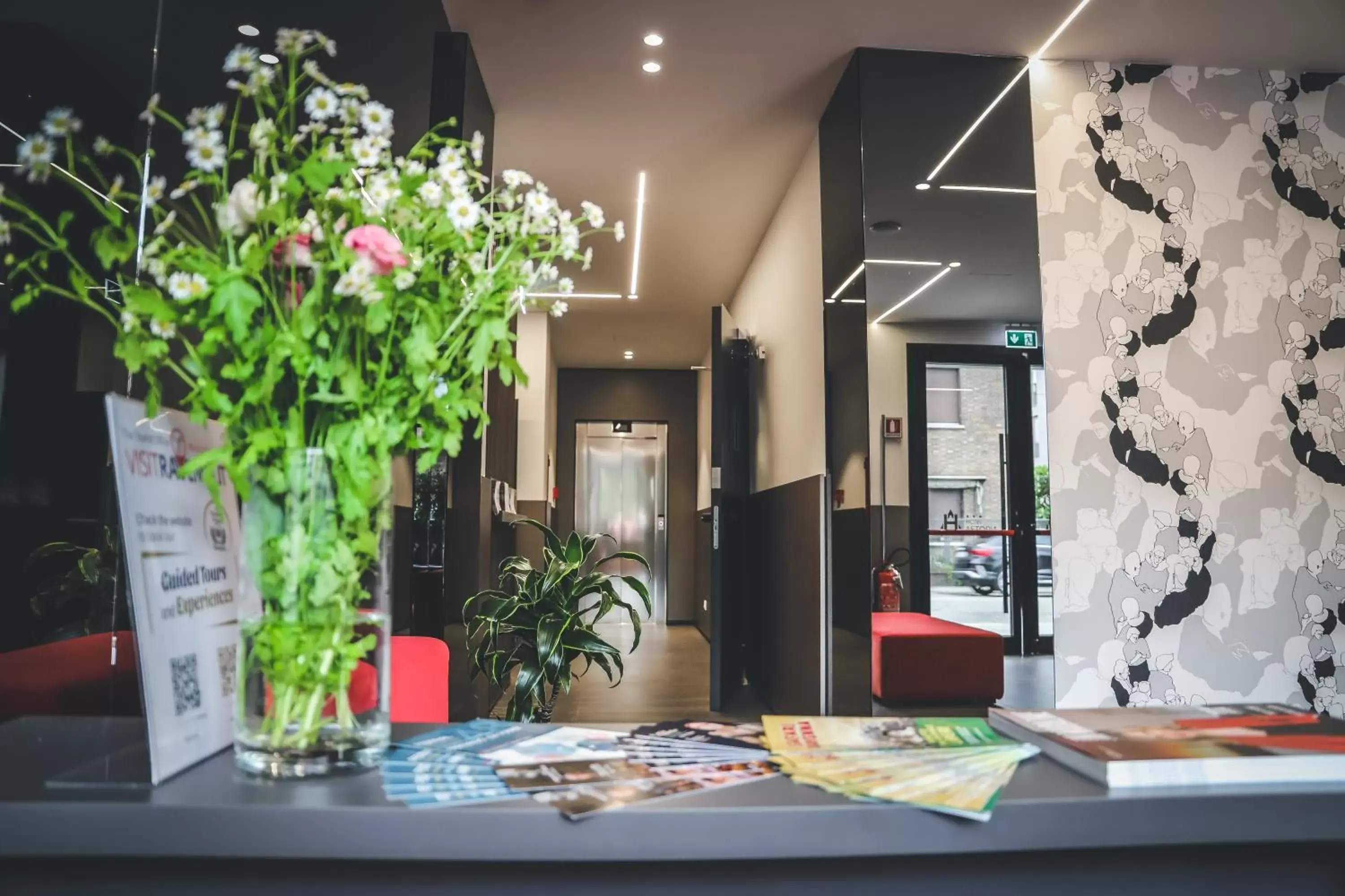 Lobby or reception in Hotel Astoria Lobby or reception in Hotel Astoria