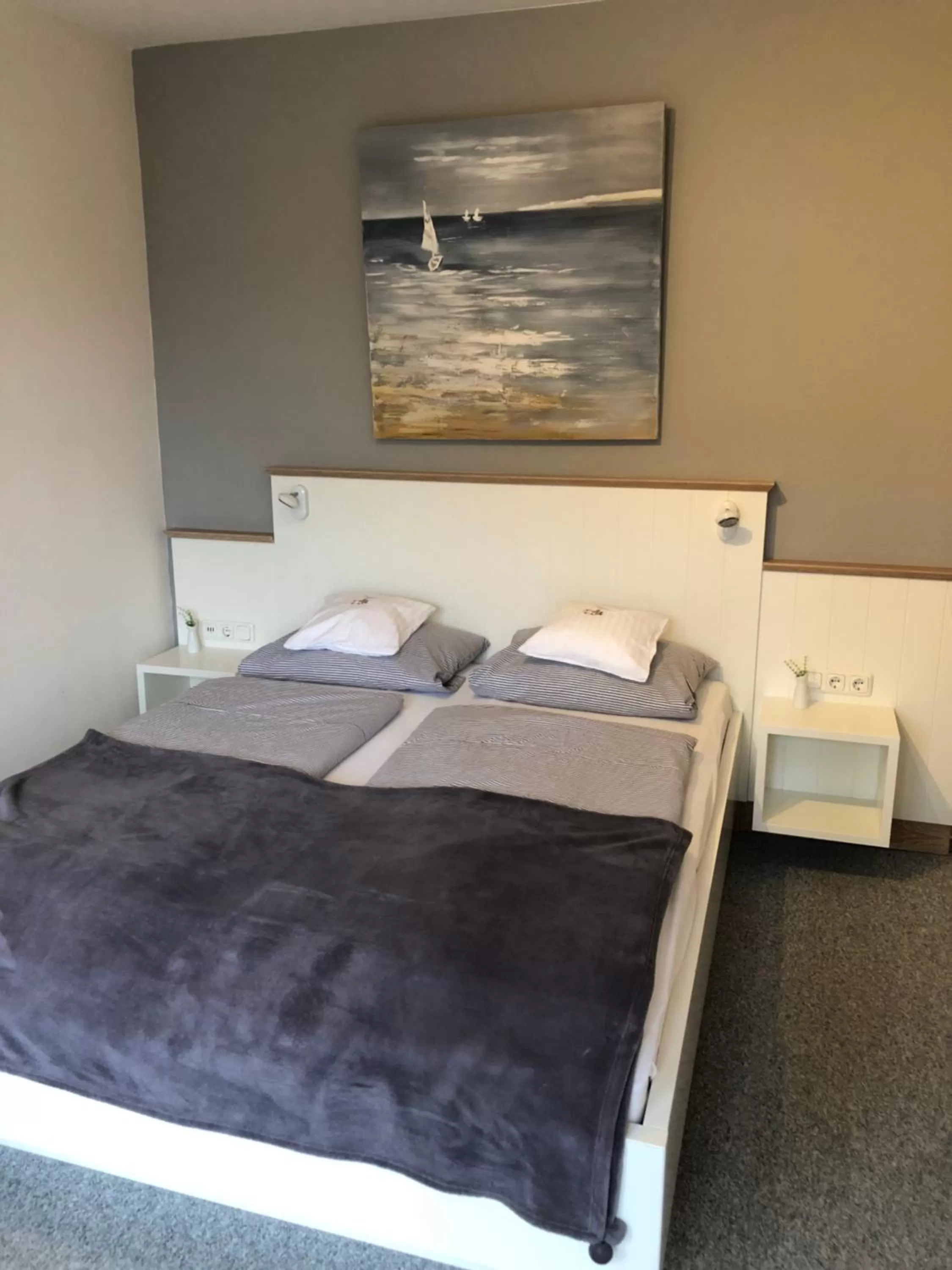 Double Room with Balcony in Hotel garni Seeluft Büsum