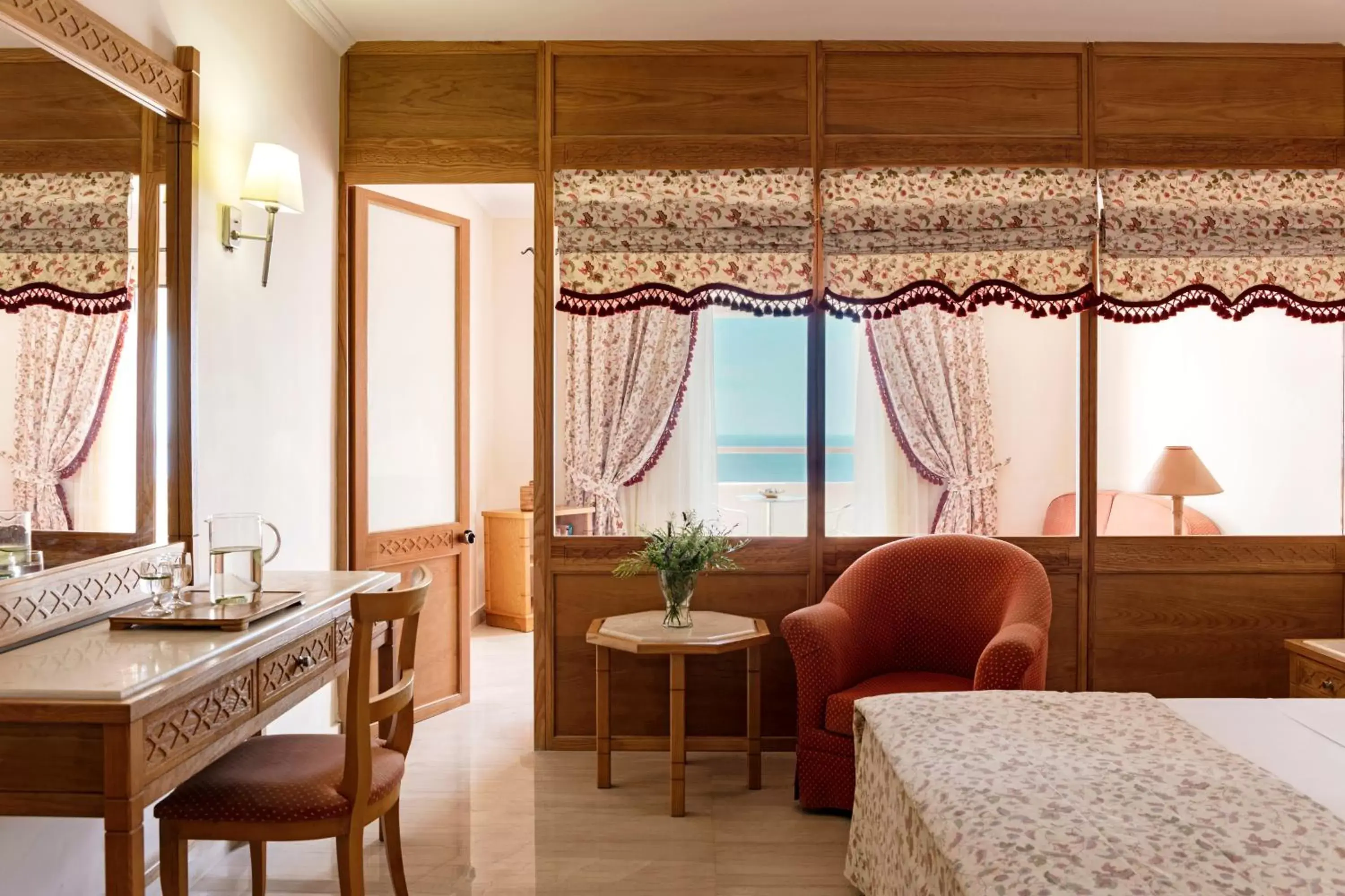 Bedroom, Seating Area in Mitsis Family Village Beach Hotel