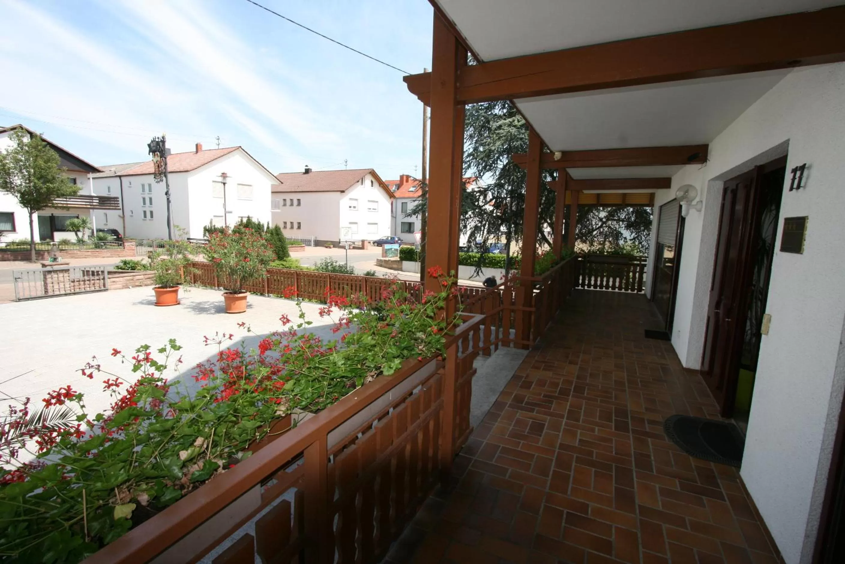Balcony/Terrace in Hotel Garni Sebastian