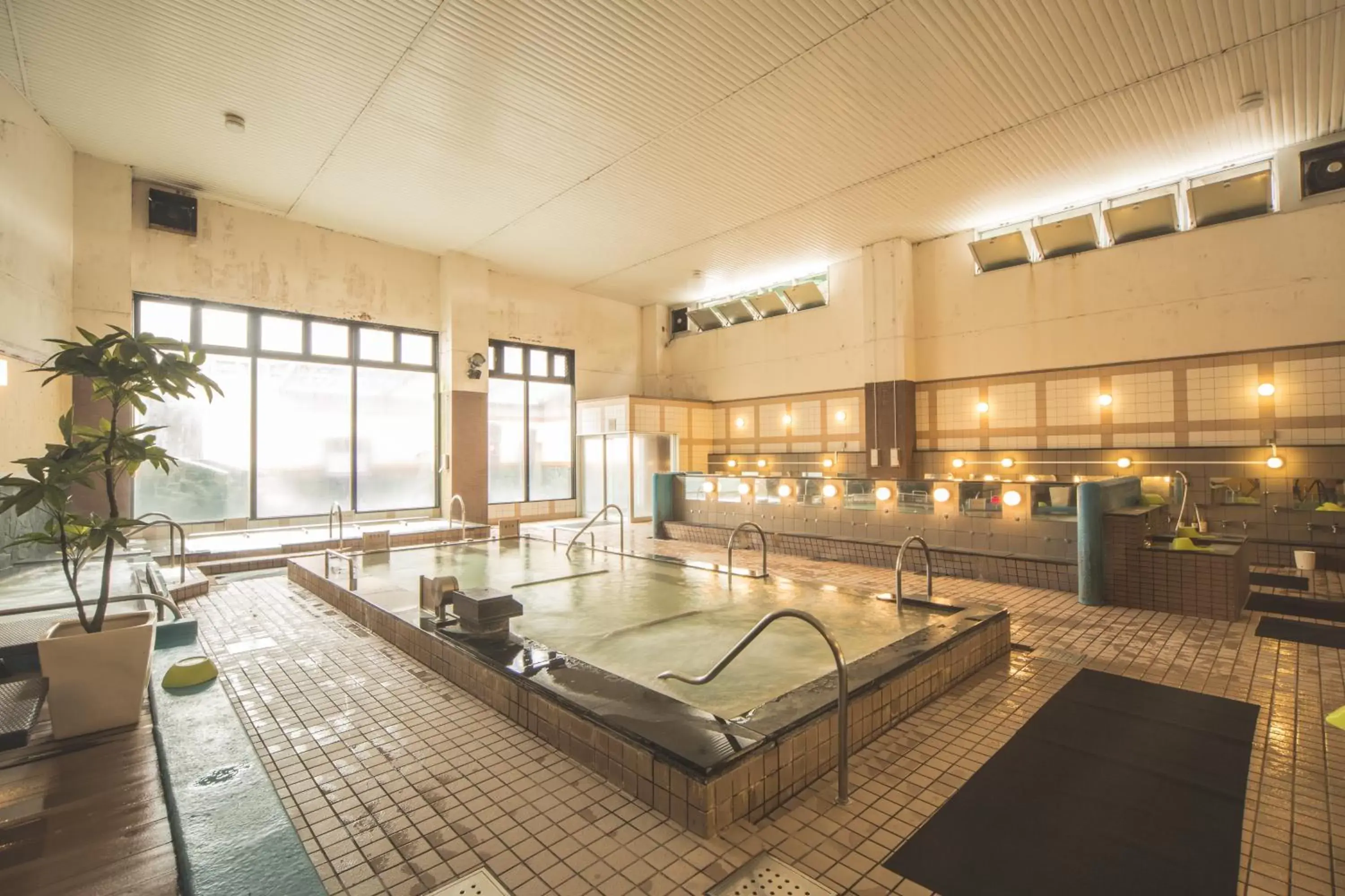 Public Bath in Ofuro Cafe Utatane