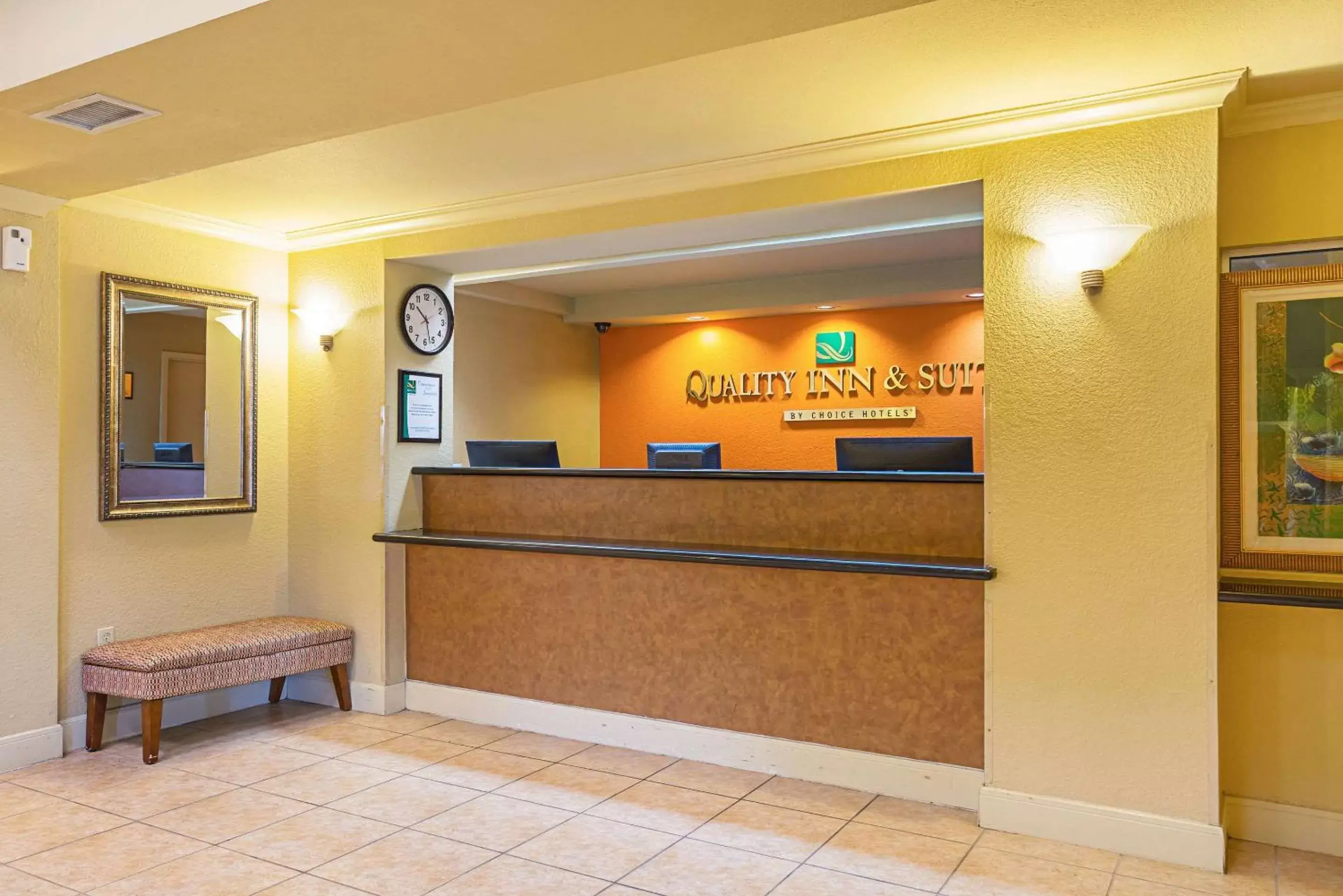 Lobby or reception, Lobby/Reception in Quality Inn & Suites NRG Park - Medical Center