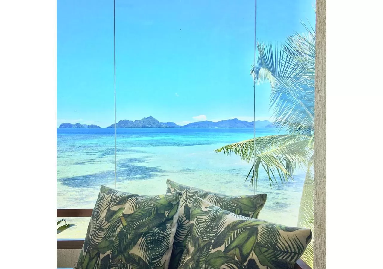 Sea view in Frangipani El Nido