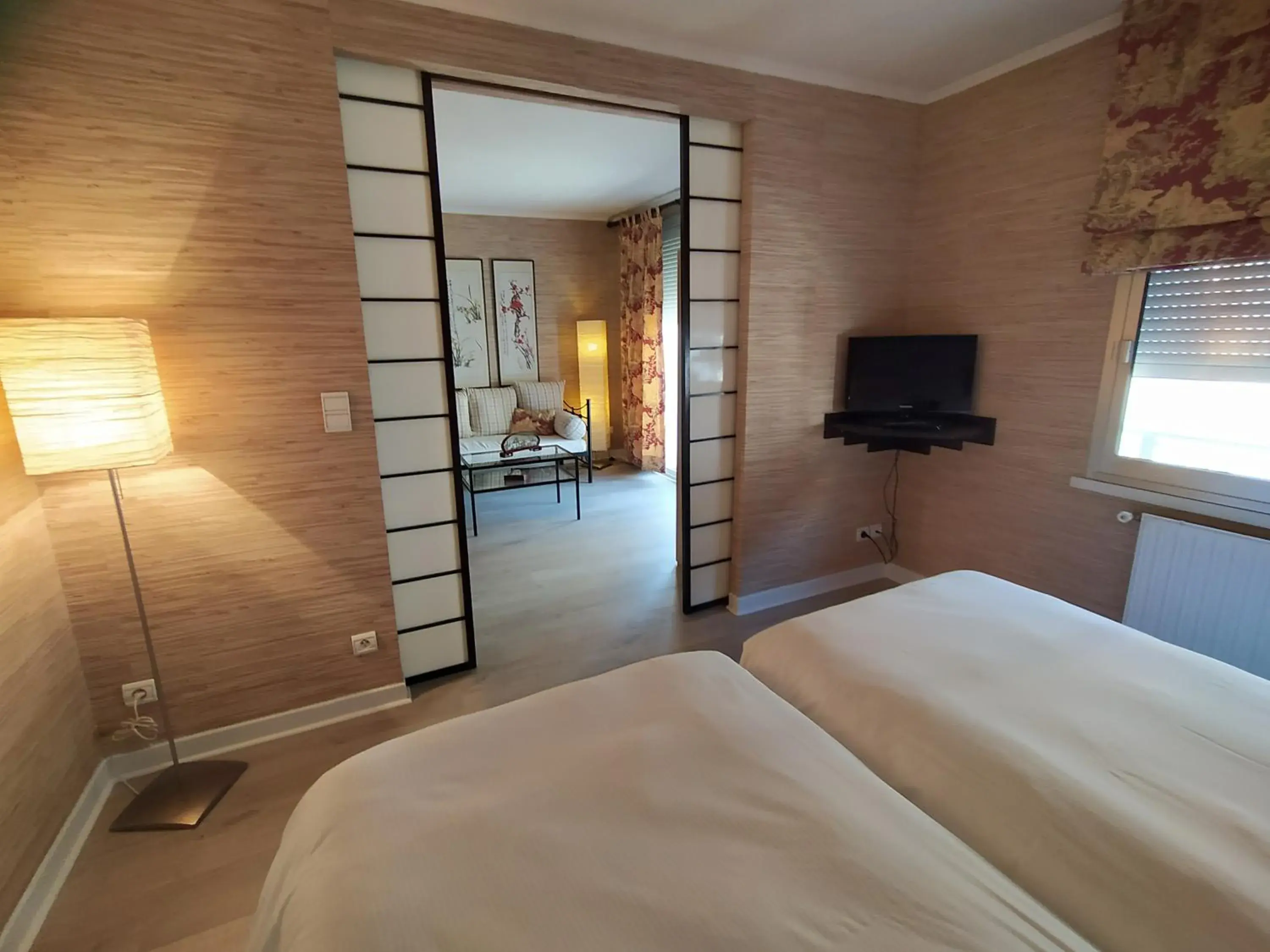 Bedroom, Bed in Hostellerie Saint Antoine
