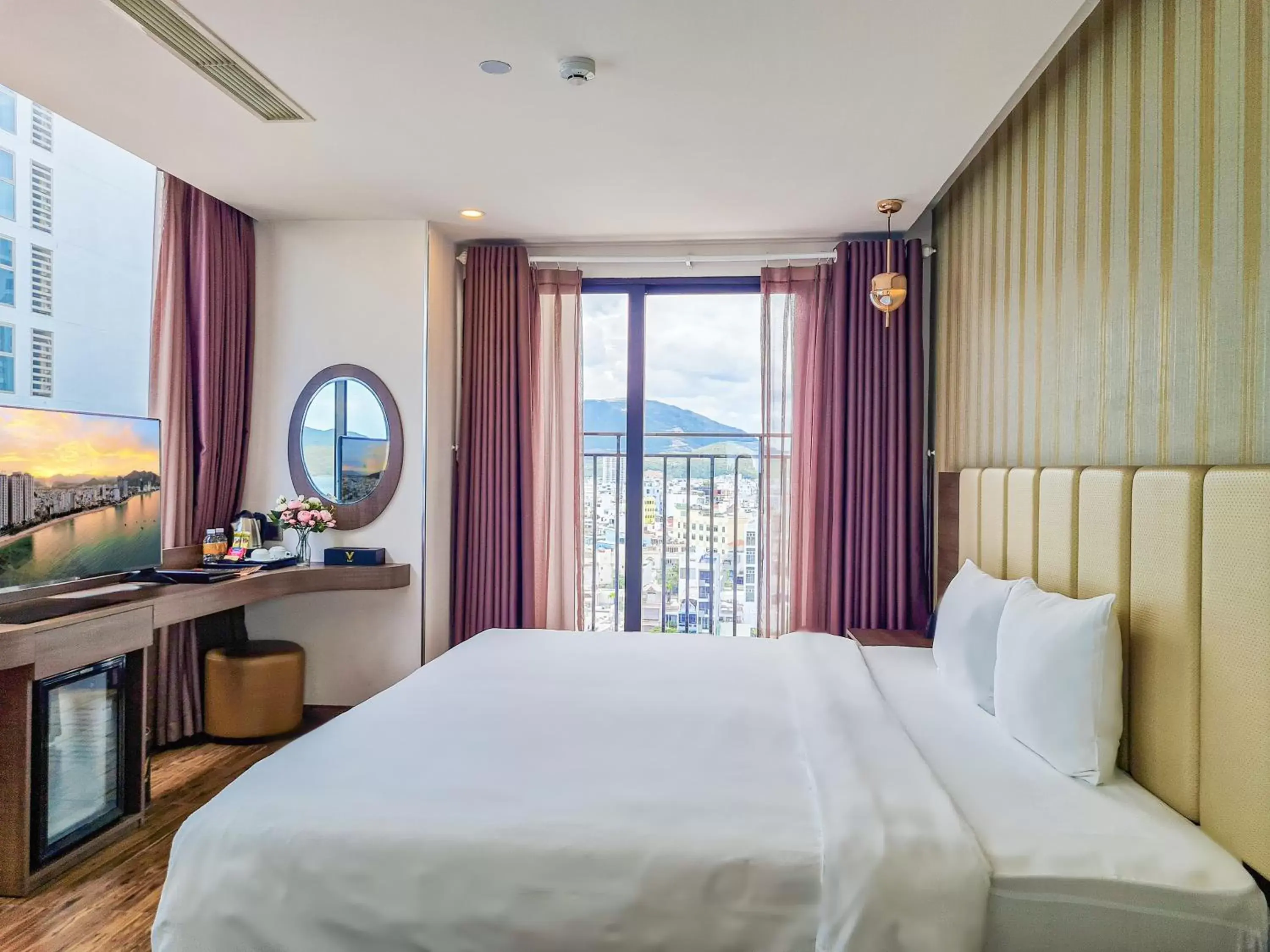 Bedroom, Bed in V Hotel Nha Trang