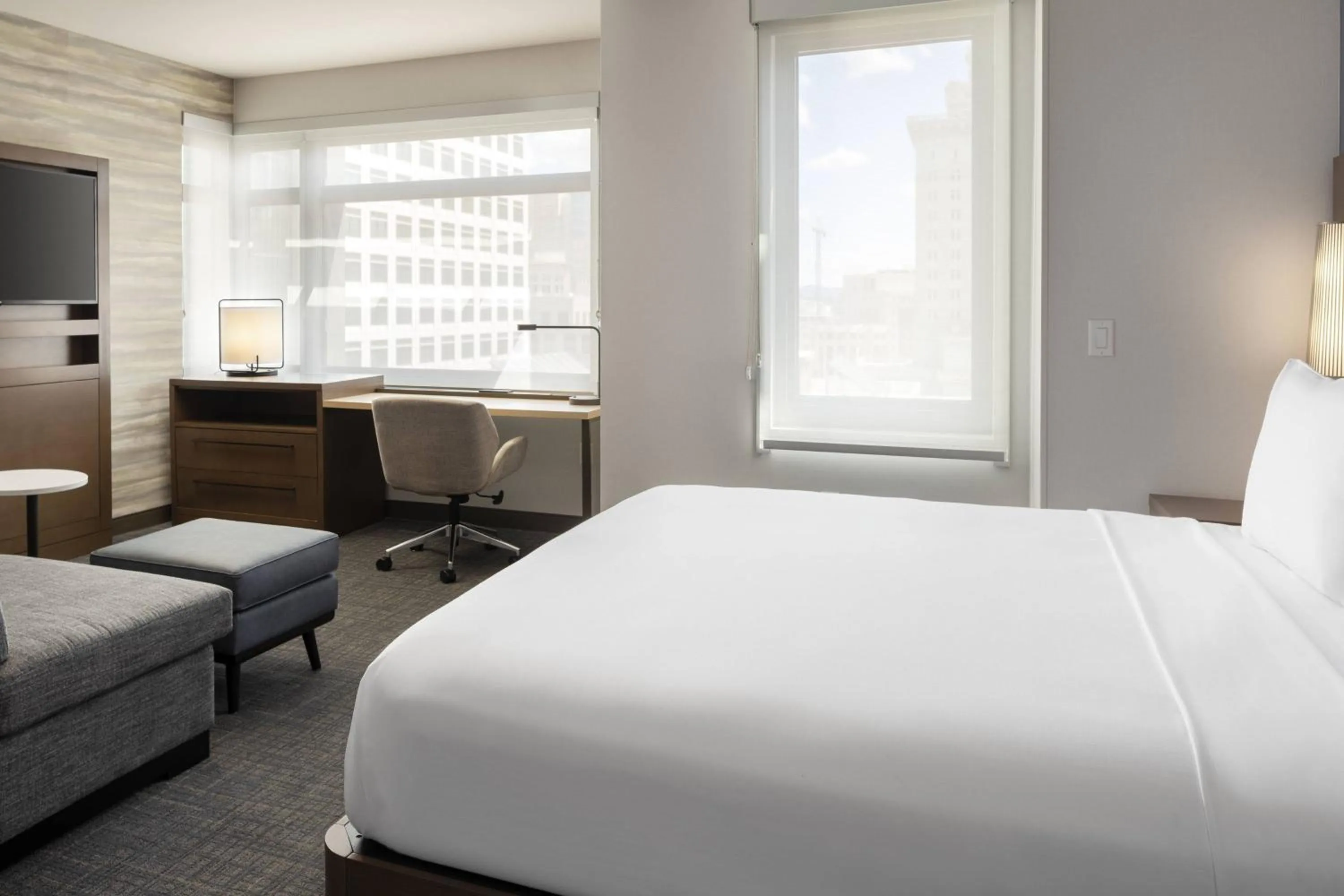 Bedroom, Bed in Residence Inn by Marriott Oakland Downtown