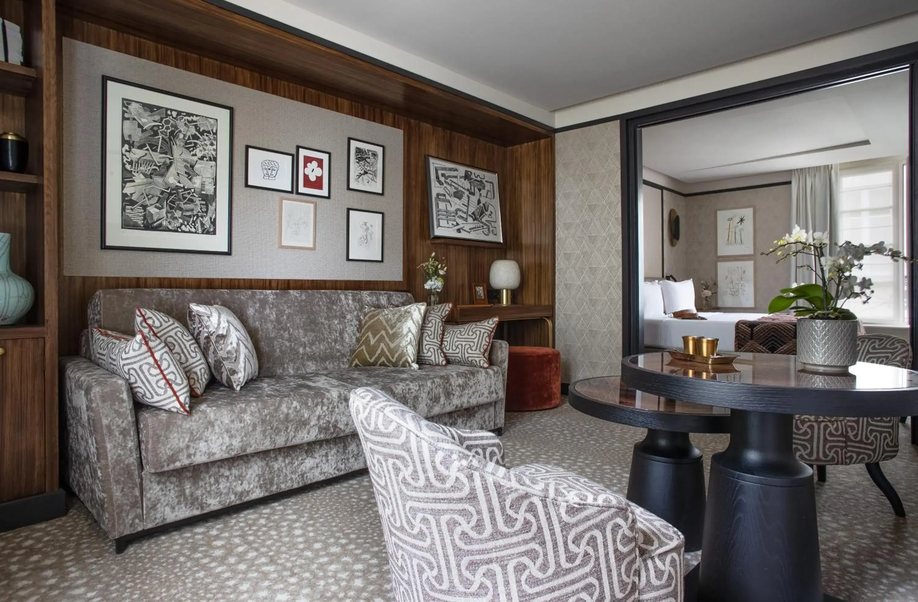 Living room in Esprit Saint Germain Living room in Esprit Saint Germain