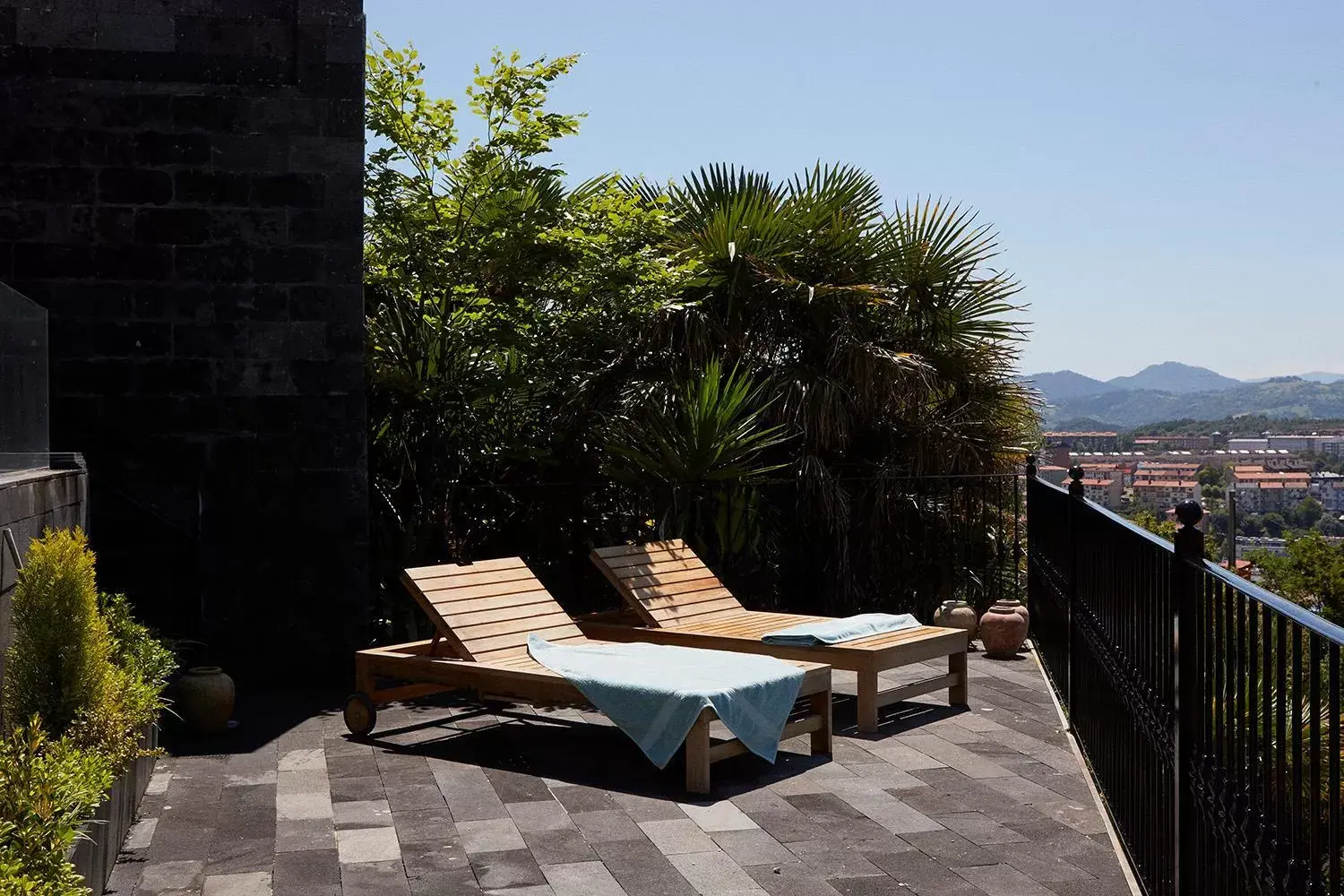 Balcony/Terrace in Boutique Hotel Mendi Argia