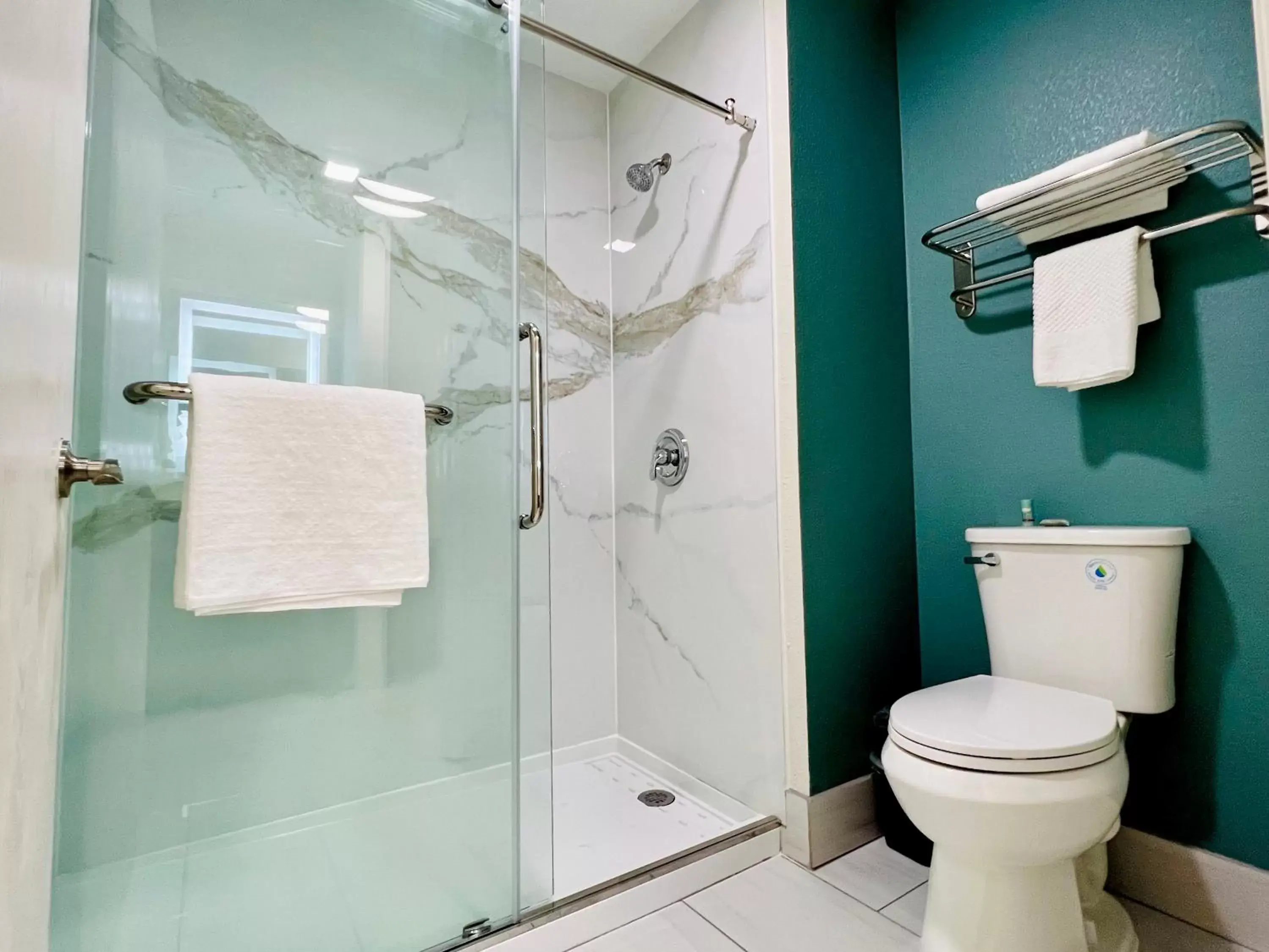 Shower, Bathroom in Americas Best Value Inn Wisconsin Dells-Lake Delton - Newly renovated
