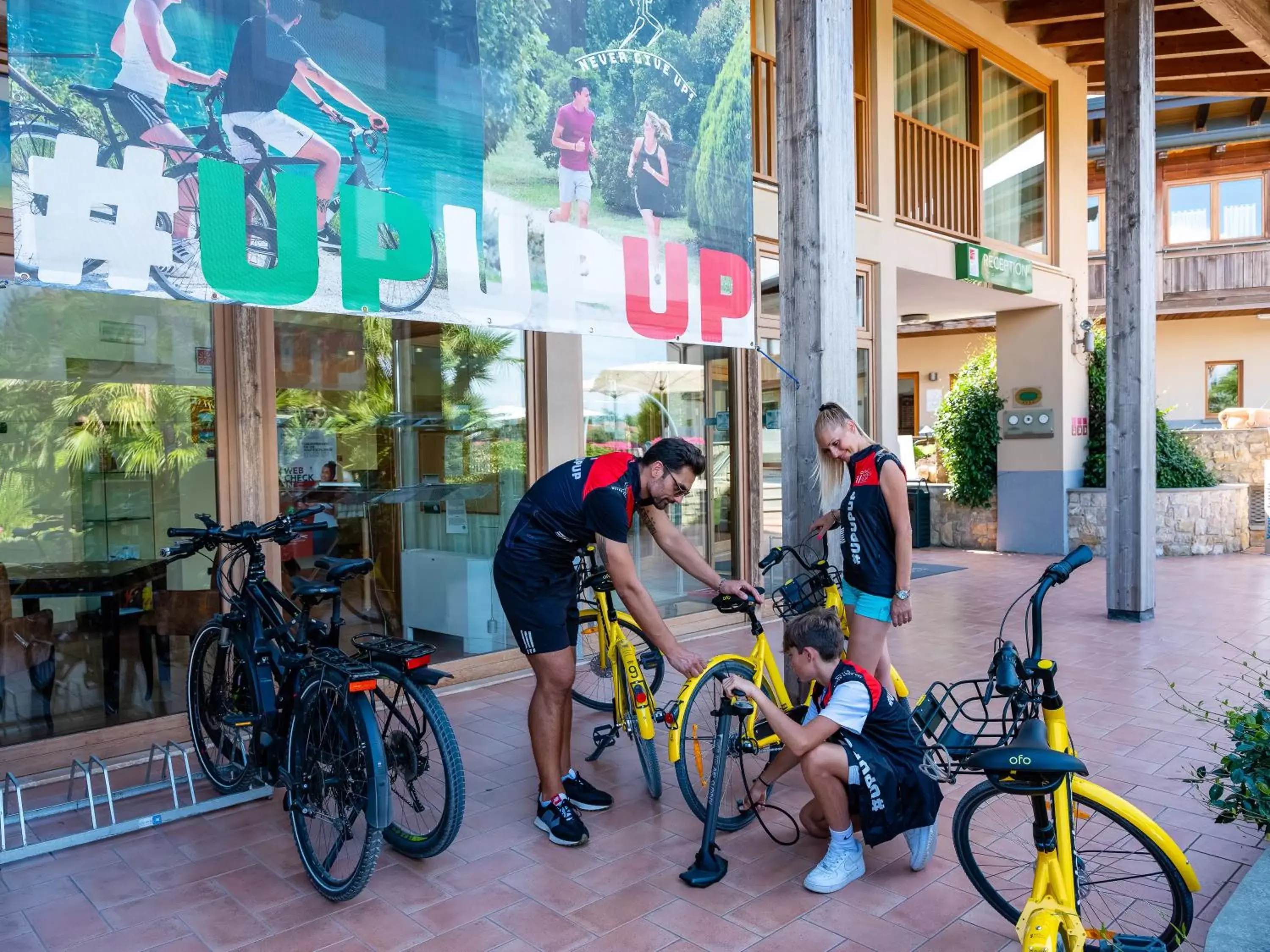 Cycling, Biking in Active Hotel Paradiso & Golf