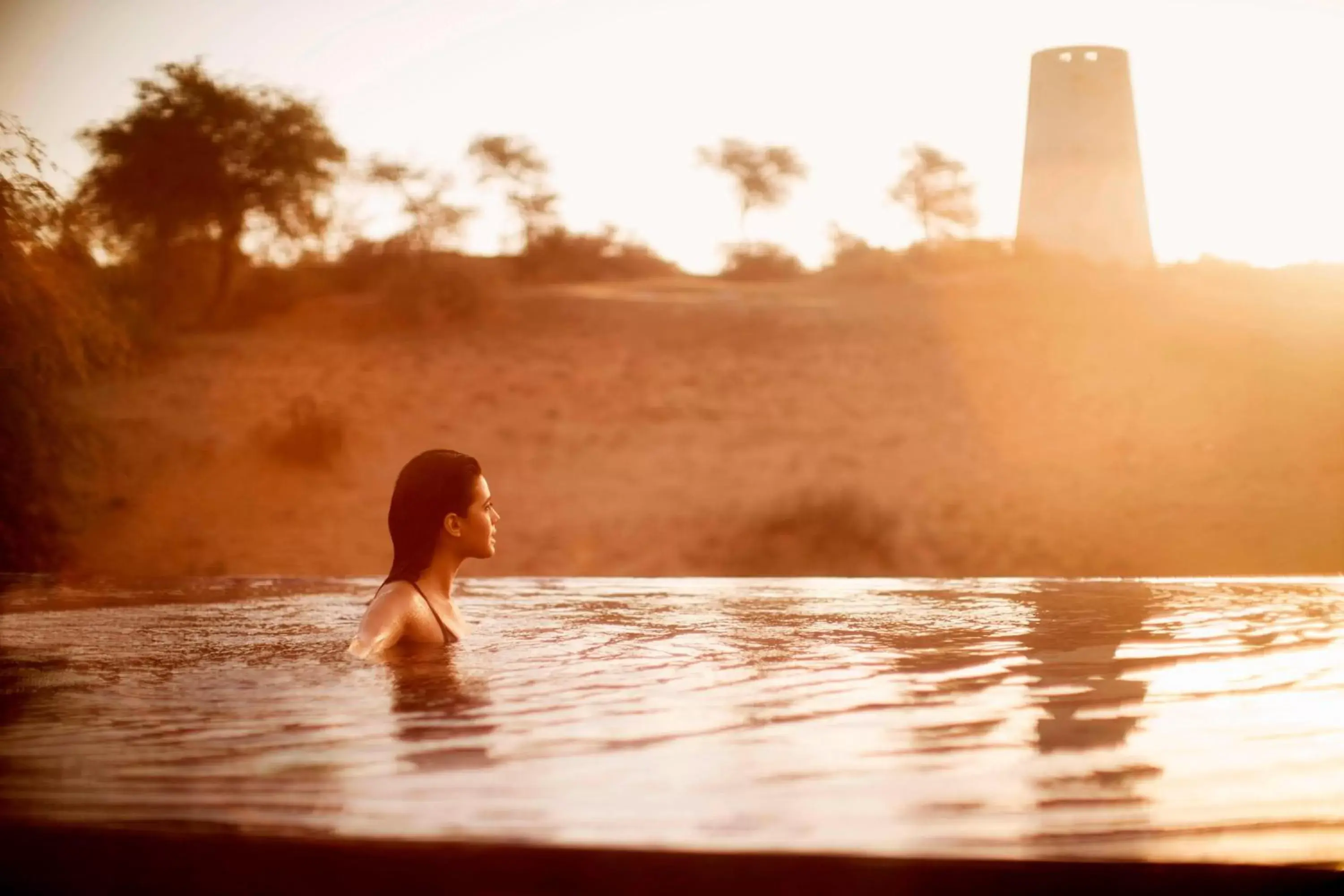 Swimming pool in The Ritz-Carlton Ras Al Khaimah, Al Wadi Desert