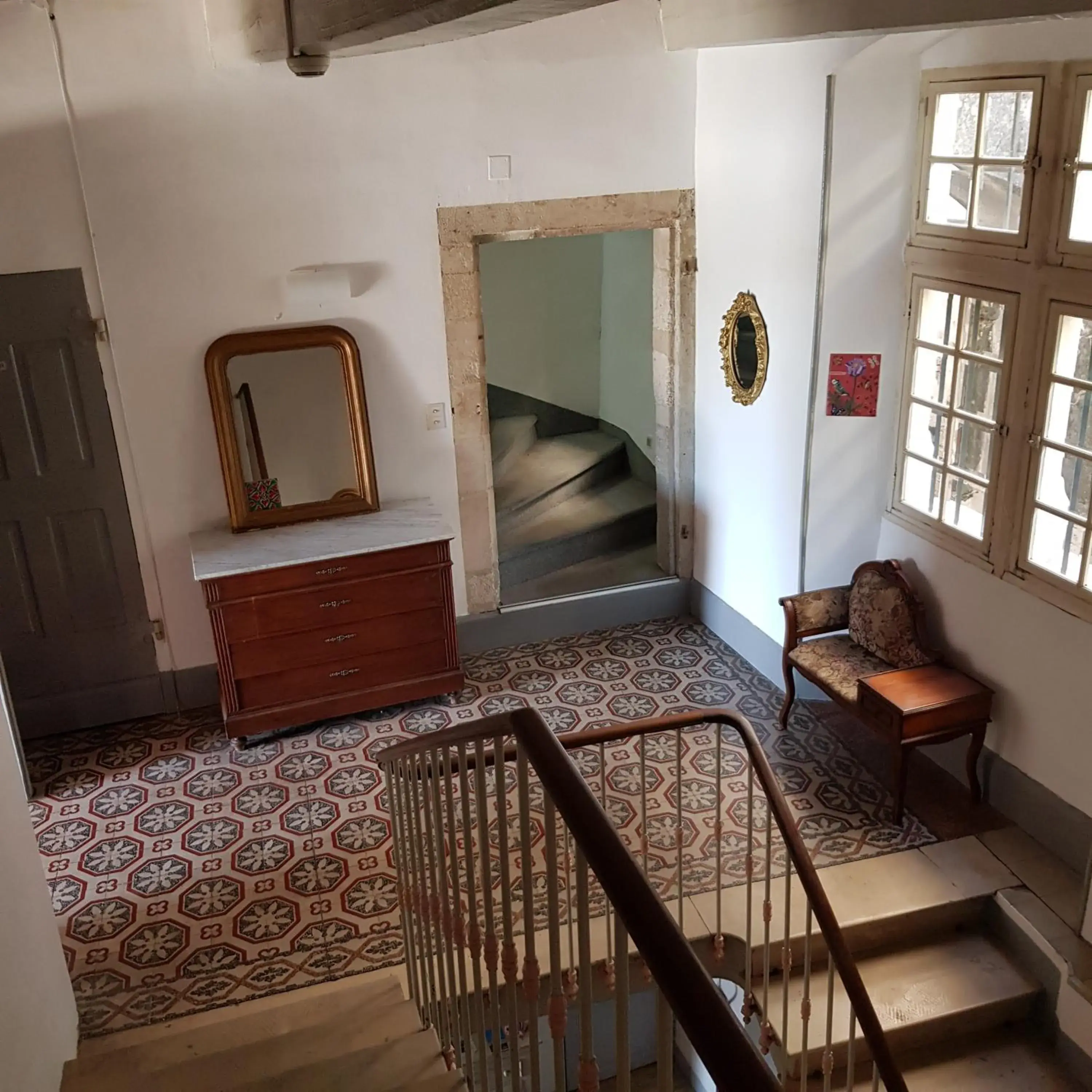 Seating Area in Logis Hotel le Prieur