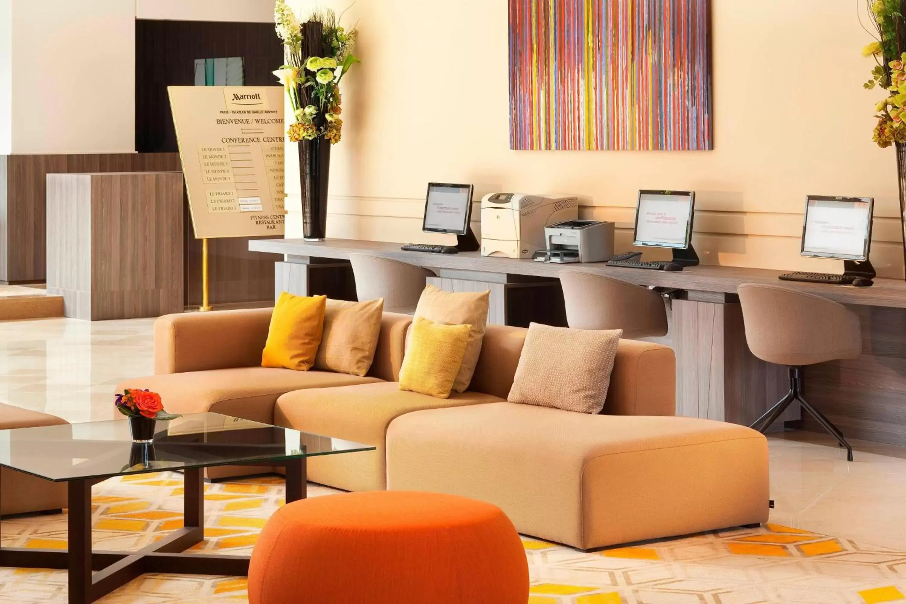 Business facilities in Paris Marriott Charles de Gaulle Airport Hotel