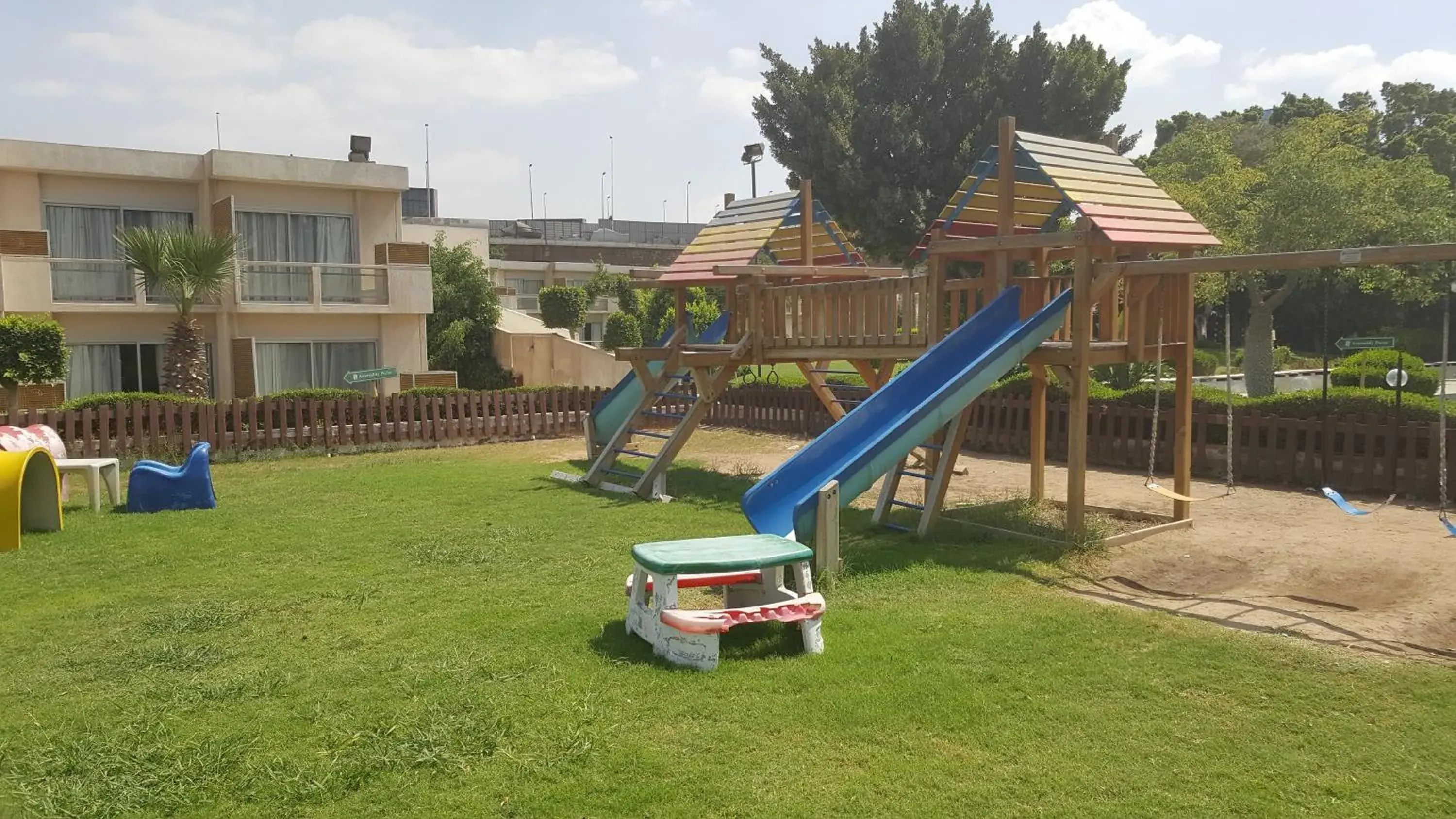 Garden, Children's Play Area in Pyramids Park Resort Cairo