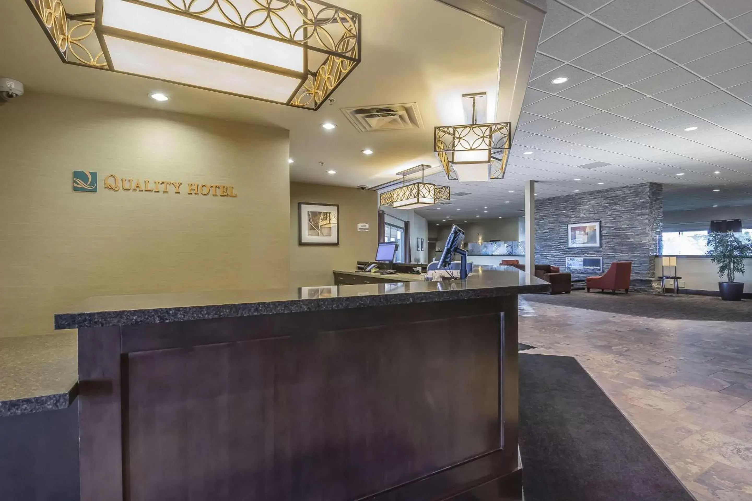 Lobby or reception, Lobby/Reception in Quality Hotel and Conference Centre Fort McMurray