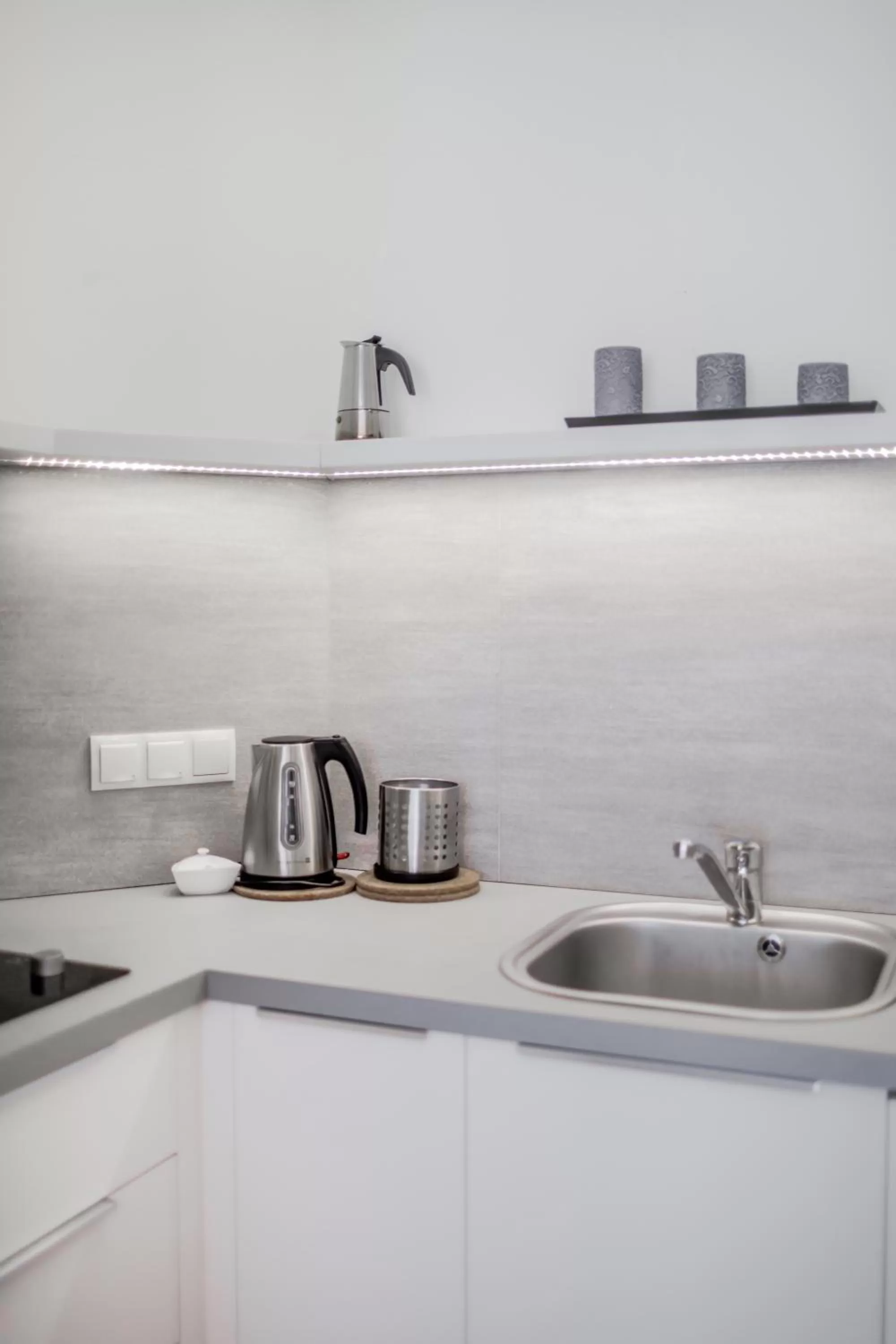 Kitchen or kitchenette in 4Seasons﻿ Apartments Cracow