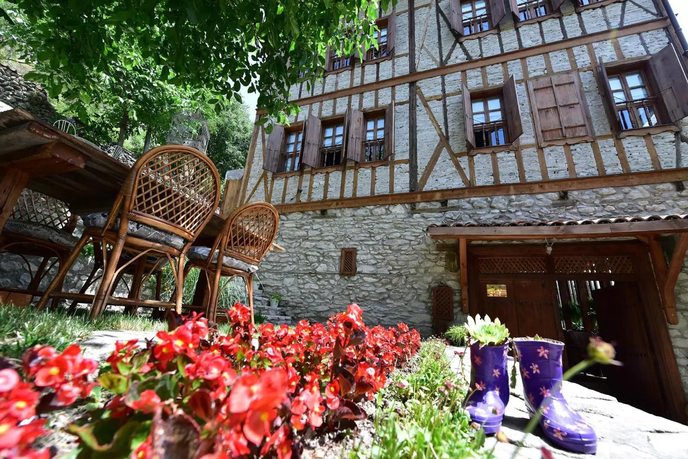 Patio, Garden in Dadibra Konak Hotel