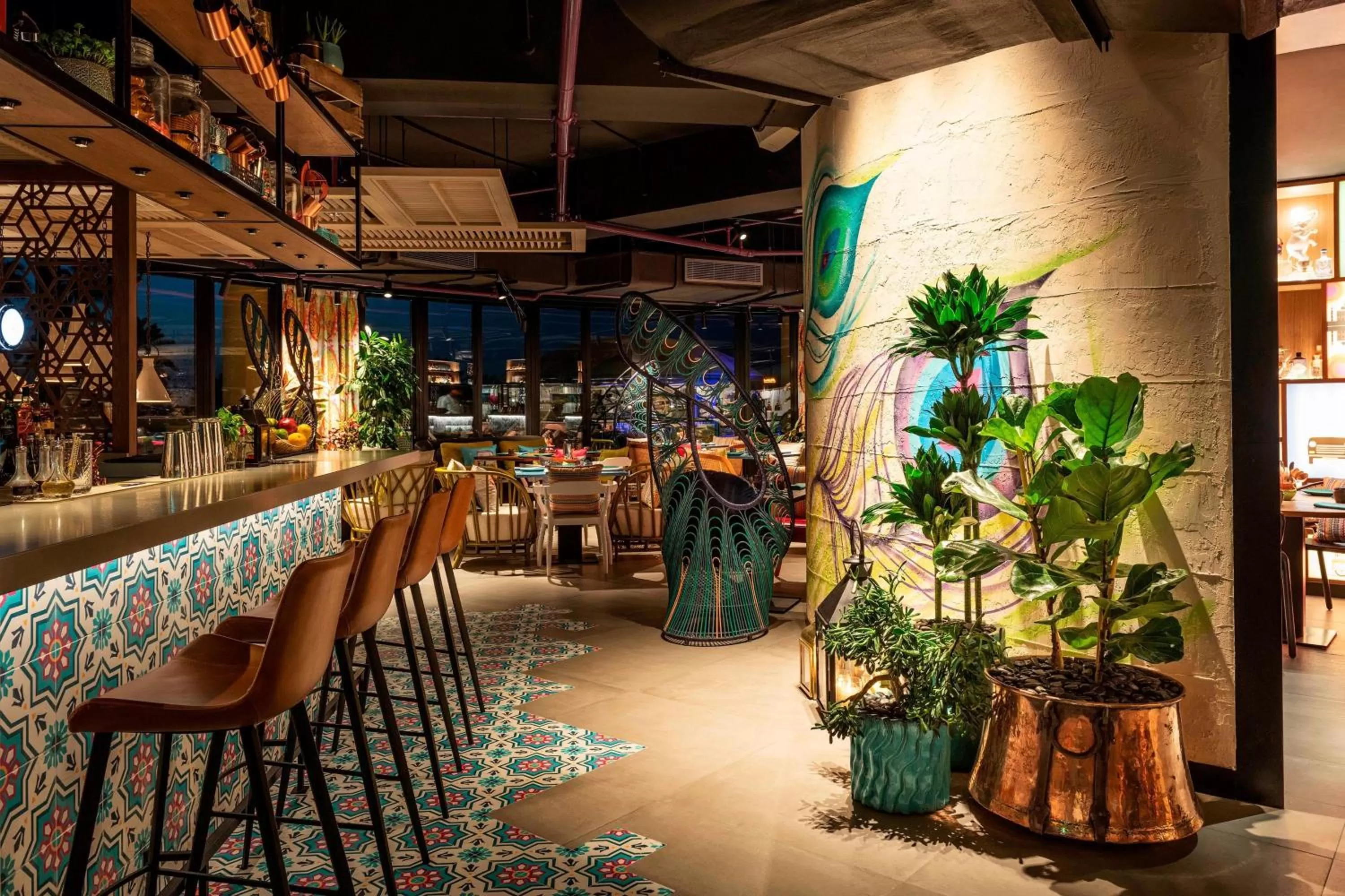 Restaurant/places to eat in Le Royal Meridien Beach Resort & Spa Dubai