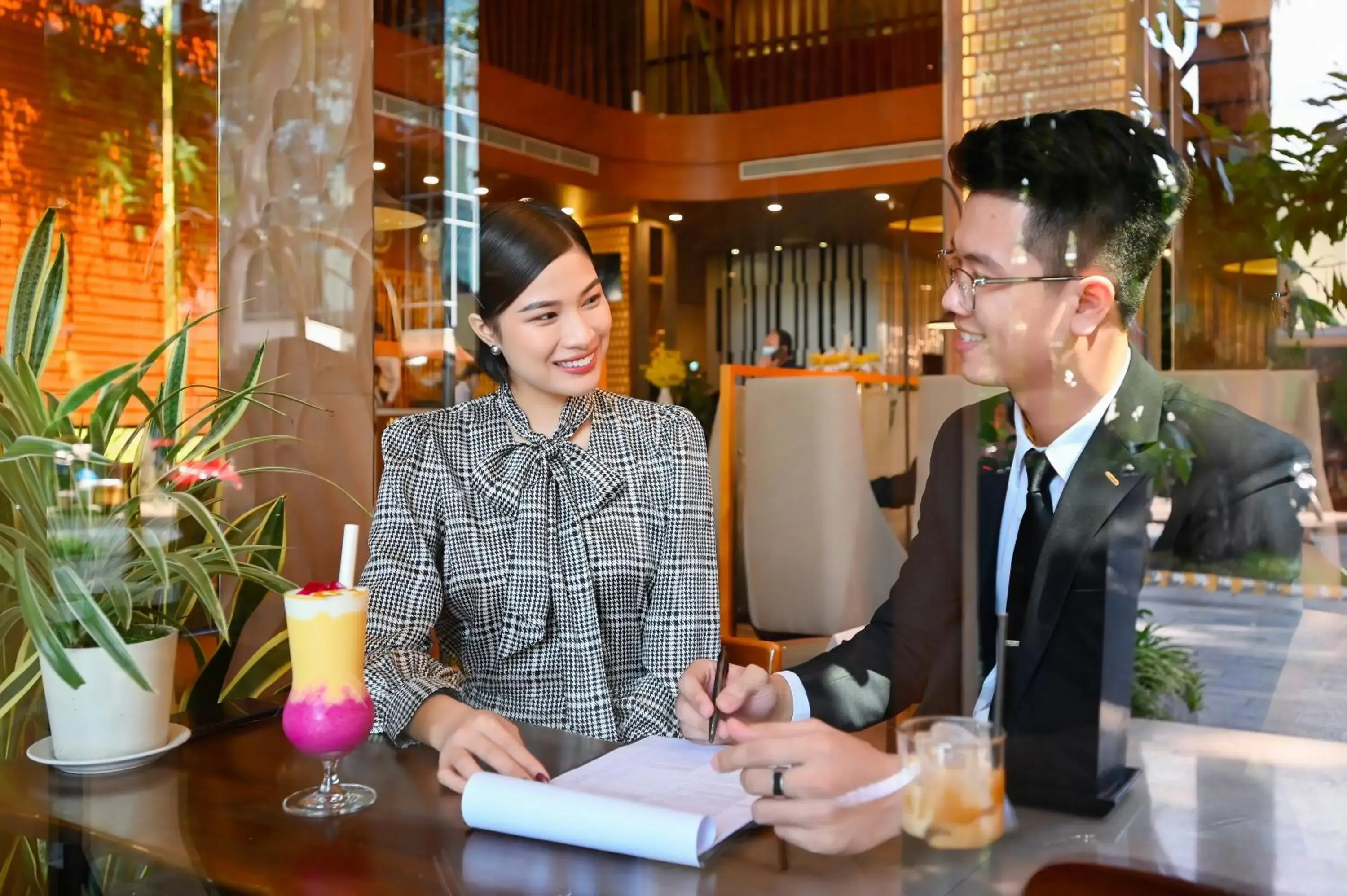 Guests in Muong Thanh Grand Saigon Centre Hotel