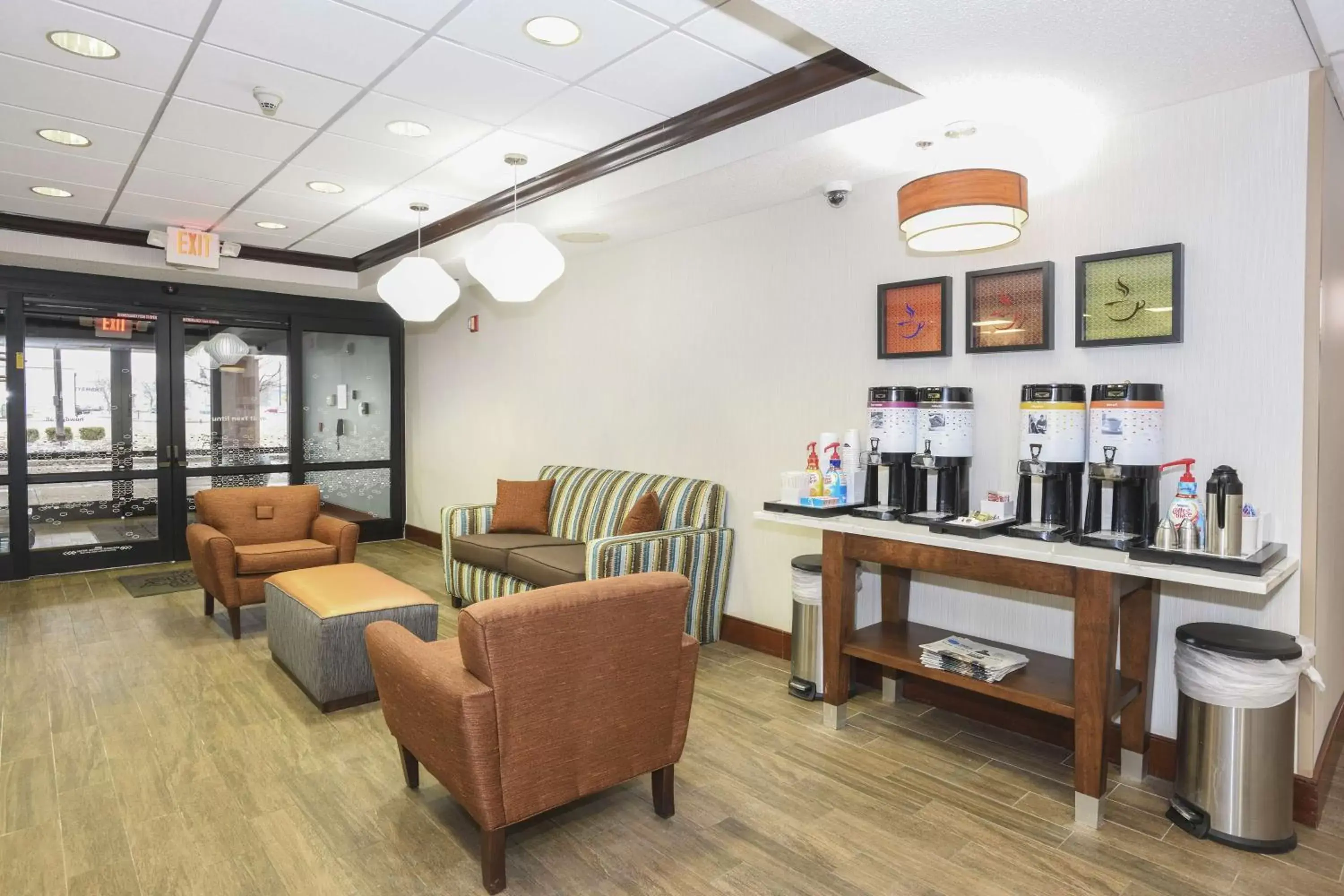 Lobby or reception in Hampton Inn Cincinnati Eastgate