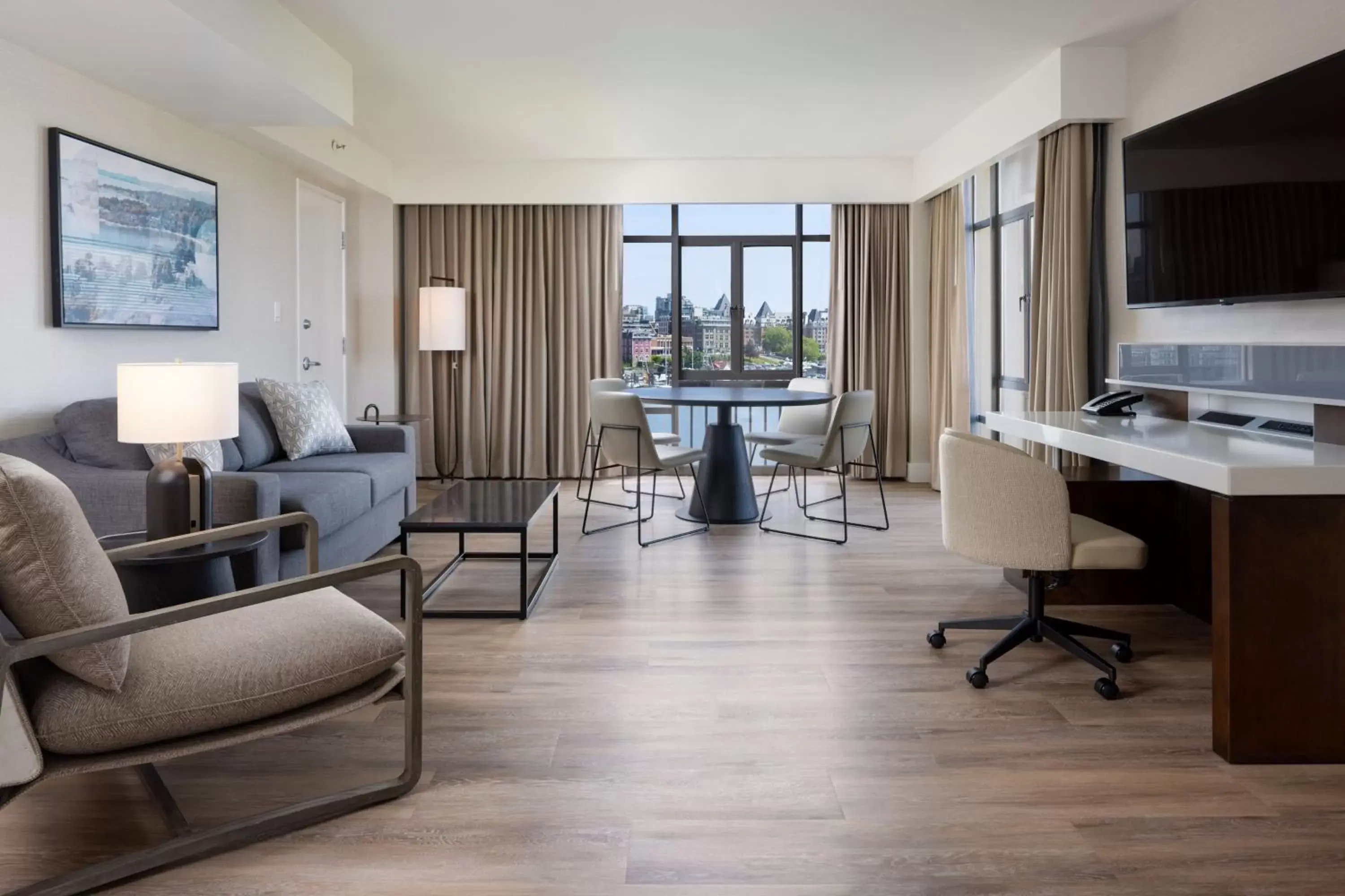 Bedroom, Seating Area in Delta Hotels by Marriott Victoria Ocean Pointe Resort
