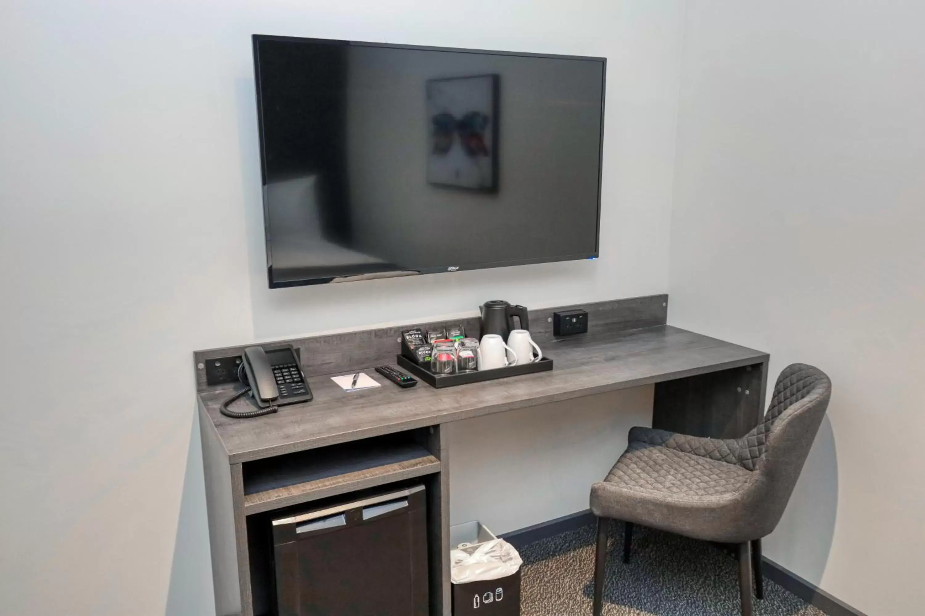 TV and multimedia, TV/Entertainment Center in Microtel by Wyndham Wellington