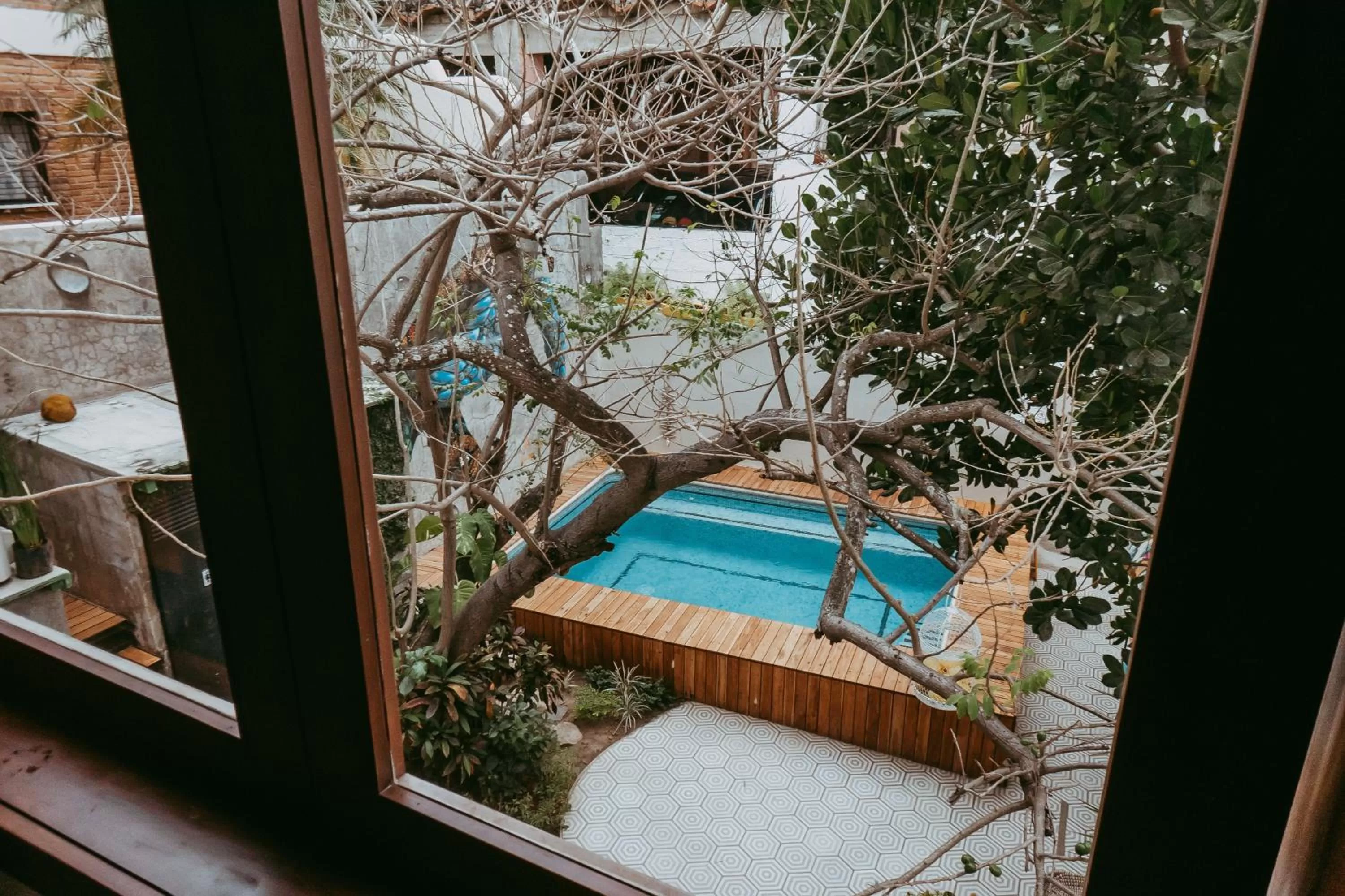 Pool view in Amaia Boutique Hotel