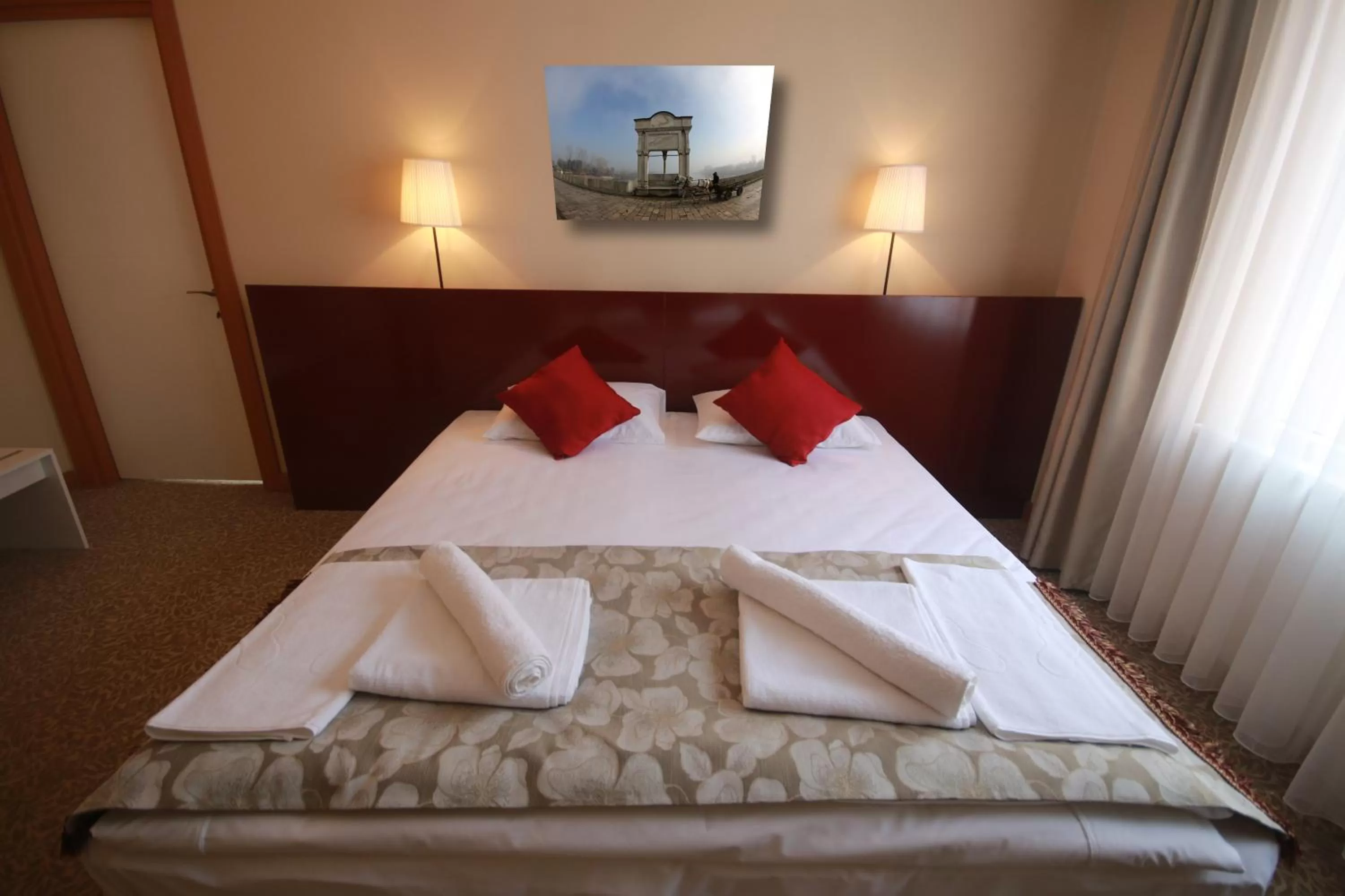 Photo of the whole room, Bed in Trakya City Hotel