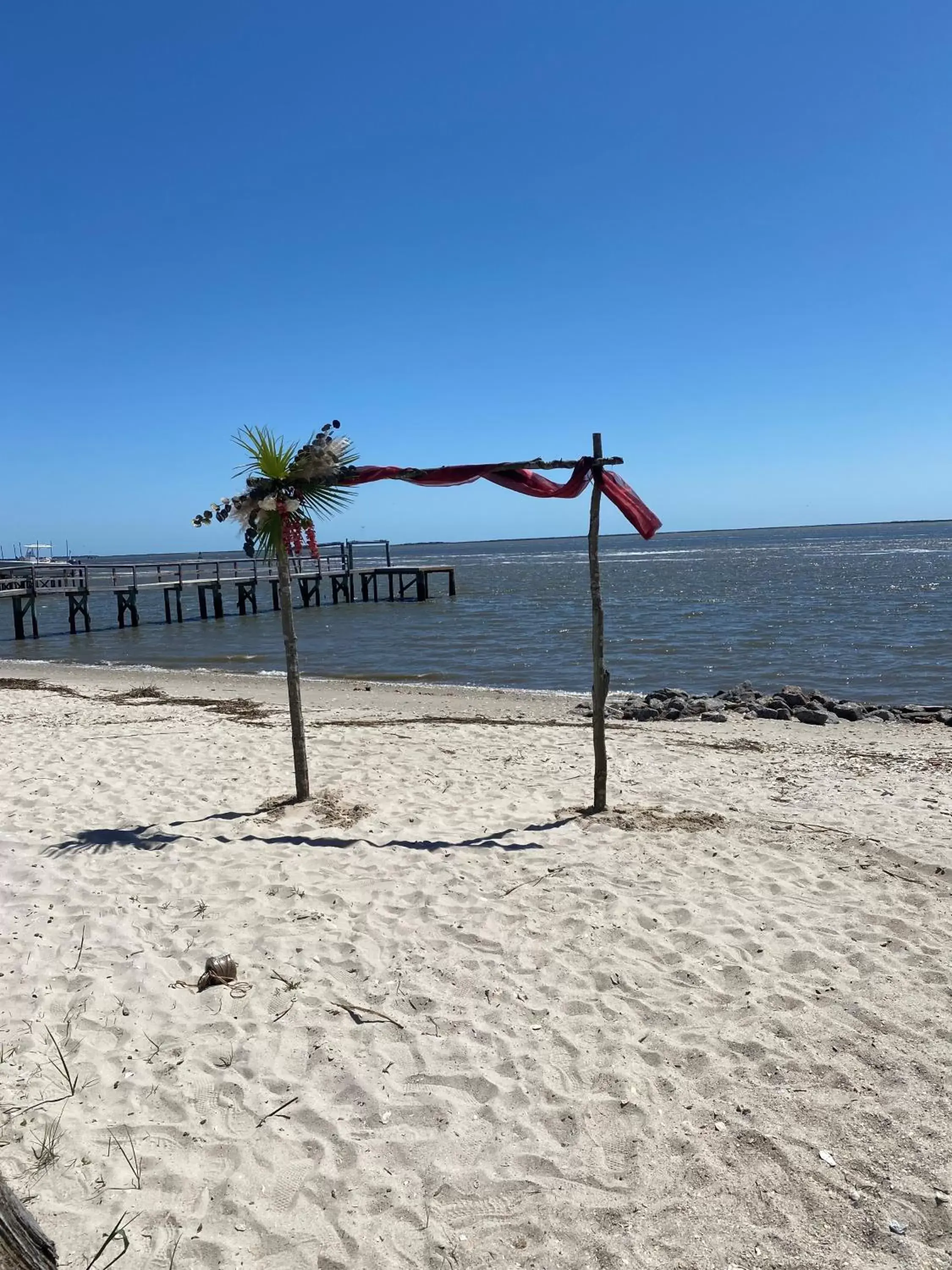 Beach in River Hotel of Southport