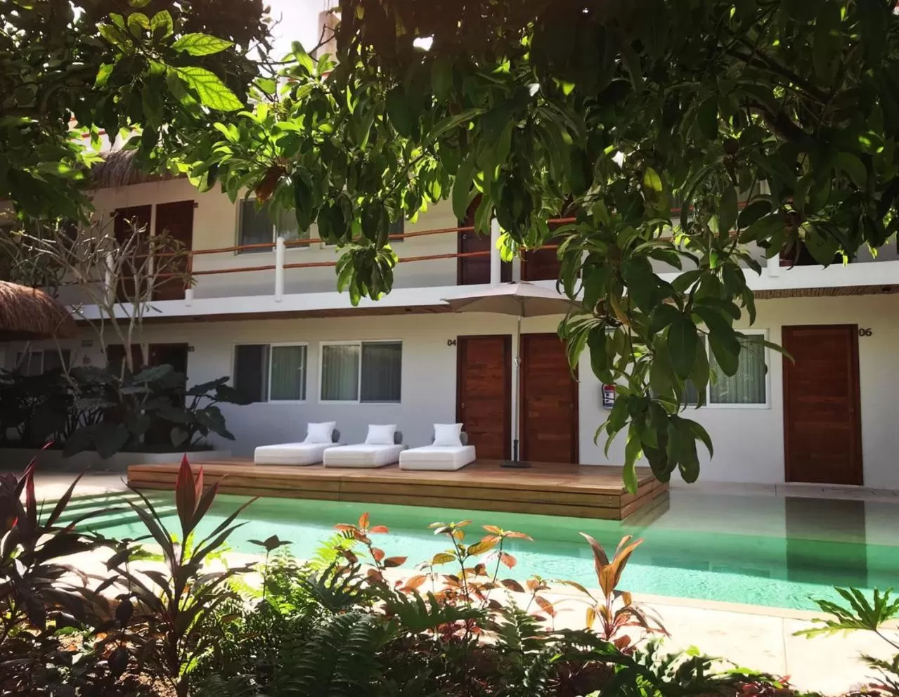 Property building in AGAM Hotel Boutique Bacalar - Adults Only