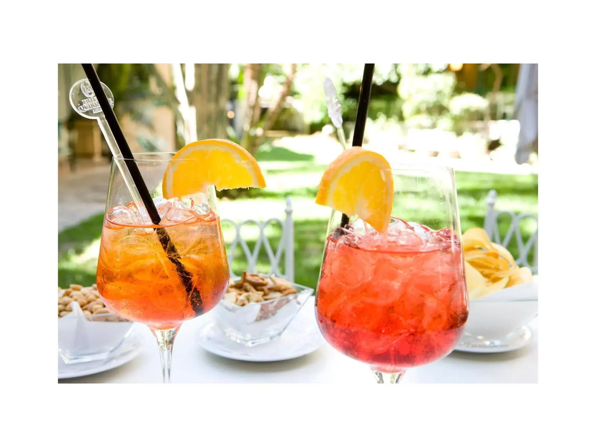 Food and drinks in Hotel Quirinale