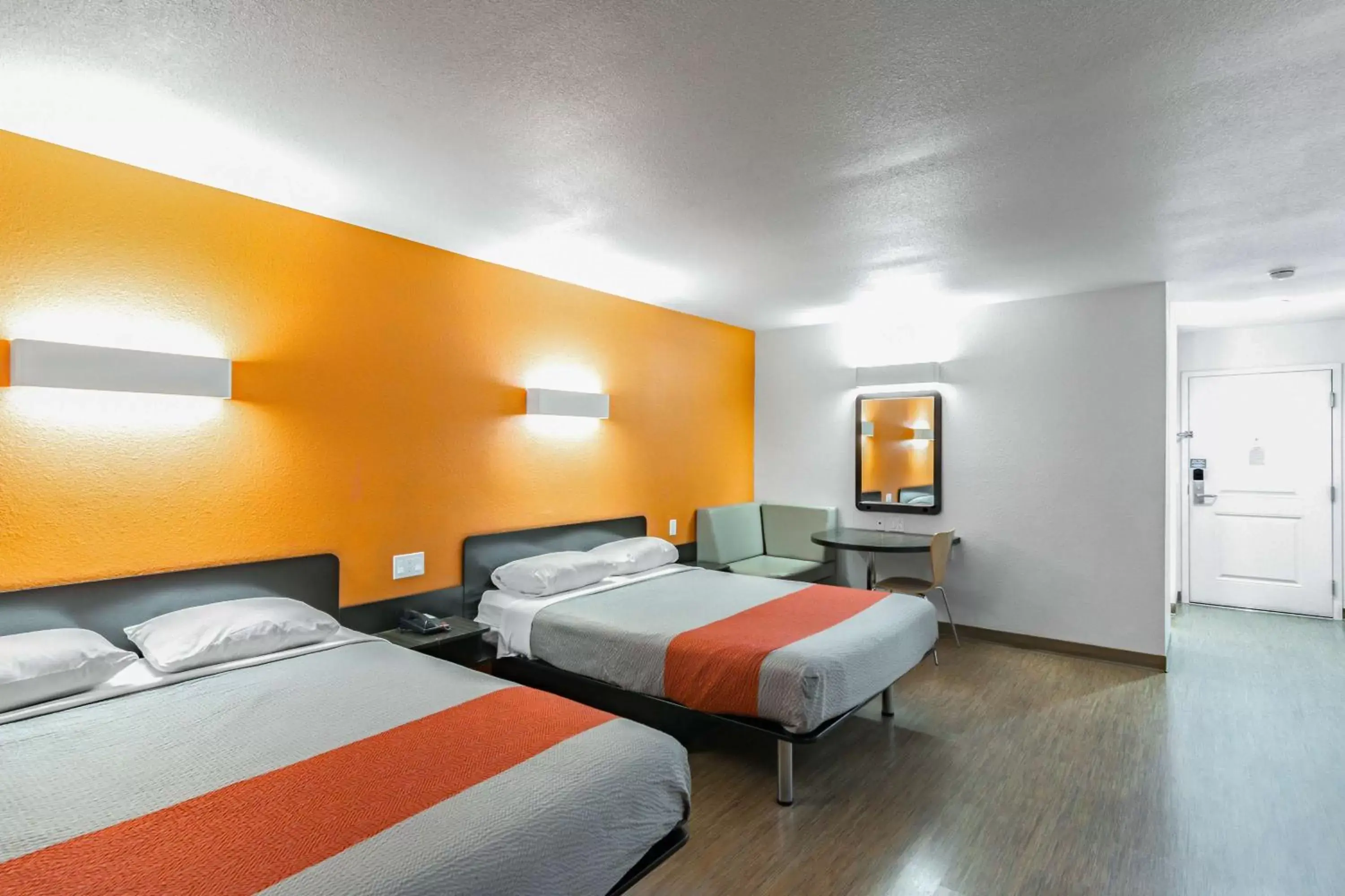 Bedroom, Bed in Motel 6-Anaheim, CA