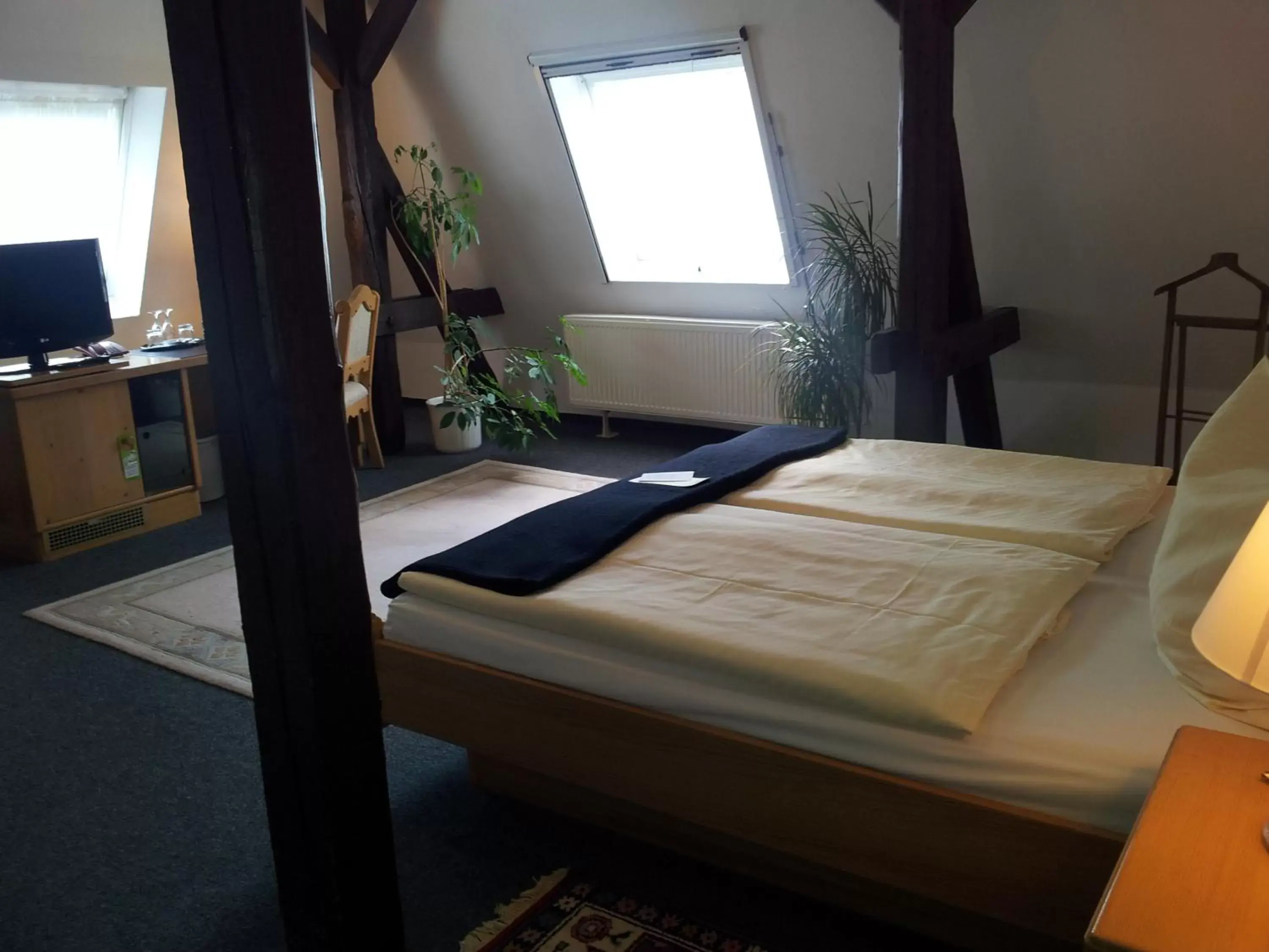 Bedroom, Bed in Hotel Wippertal