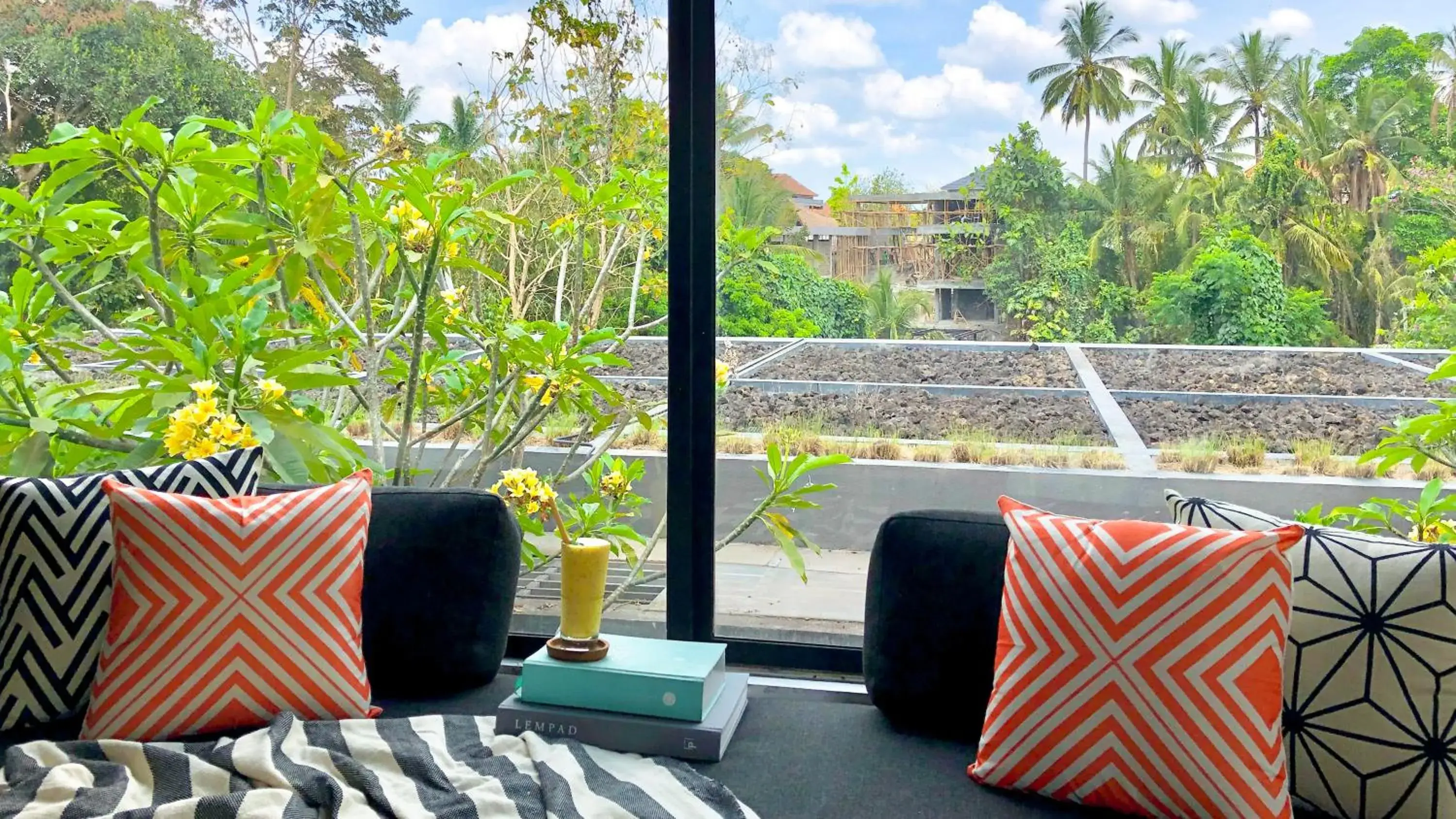 Seating area in Origin Ubud