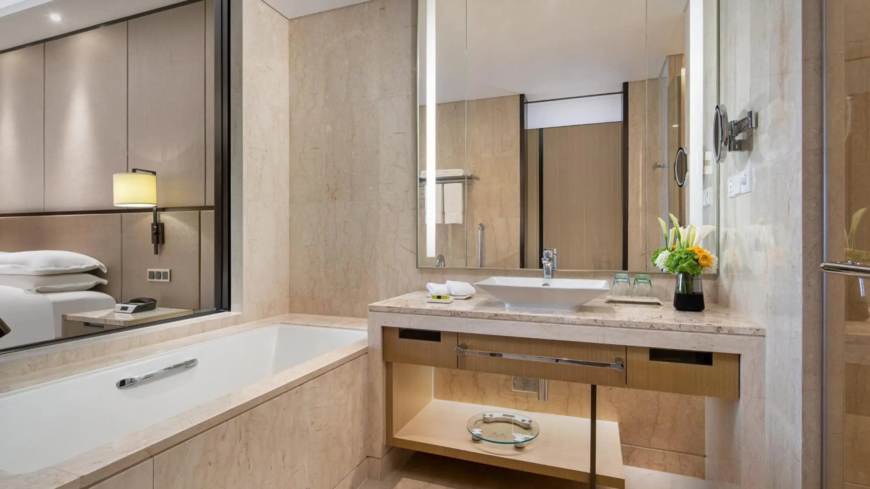 Photo of the whole room, Bathroom in InterContinental Wuhan, an IHG Hotel