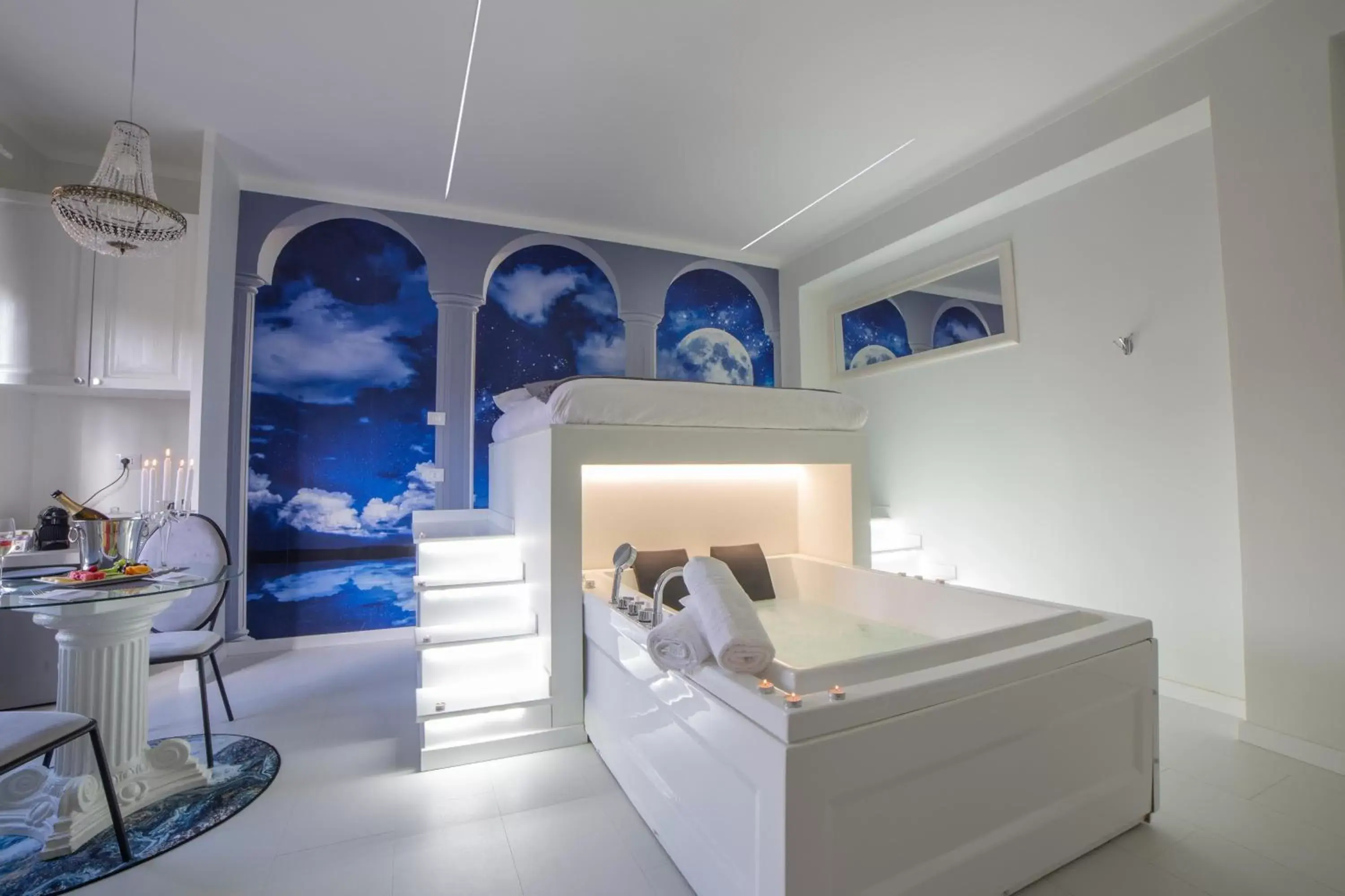 Bedroom in Love Suite Roma
