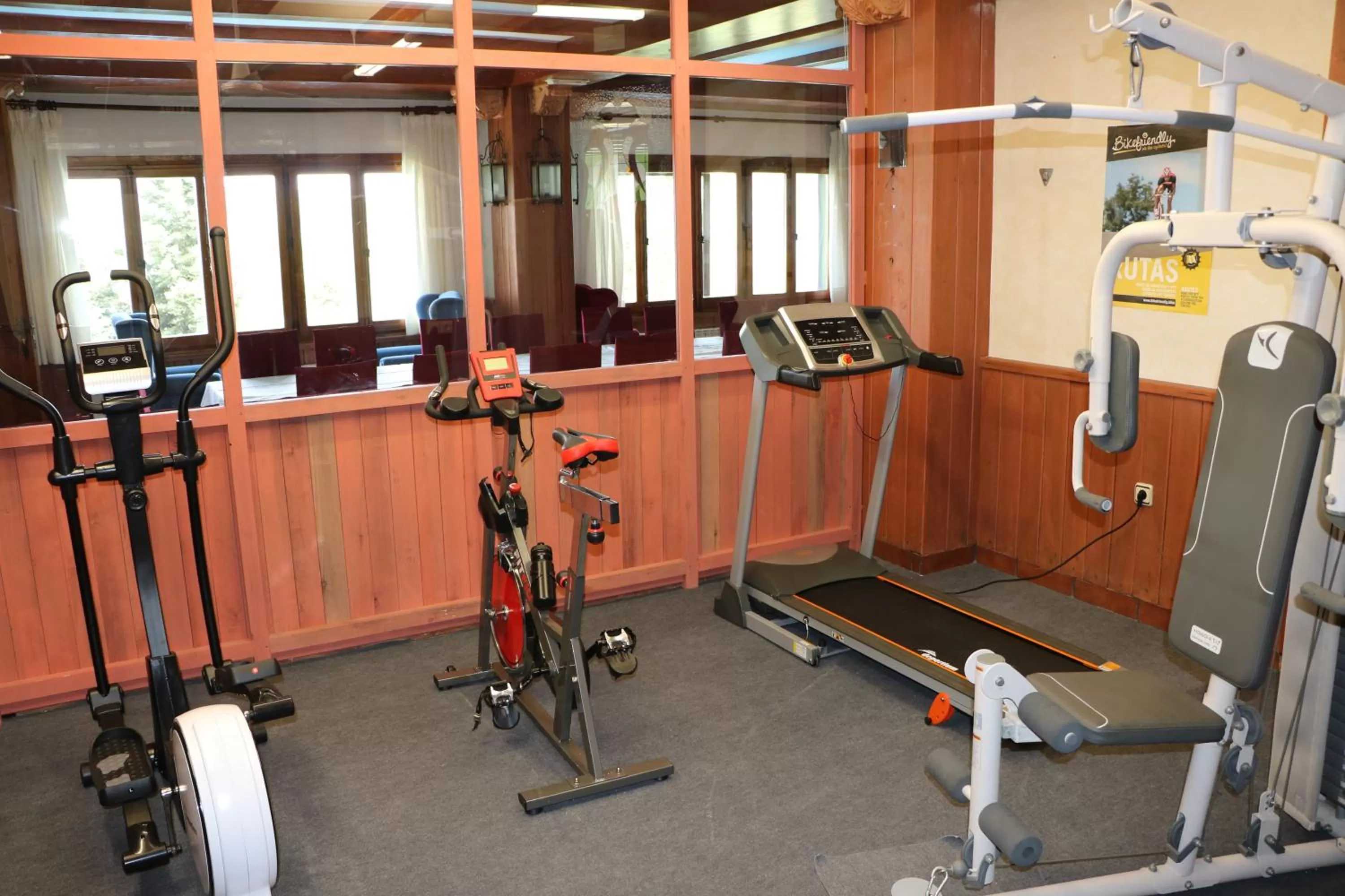 Fitness centre/facilities in Hotel El Guerra