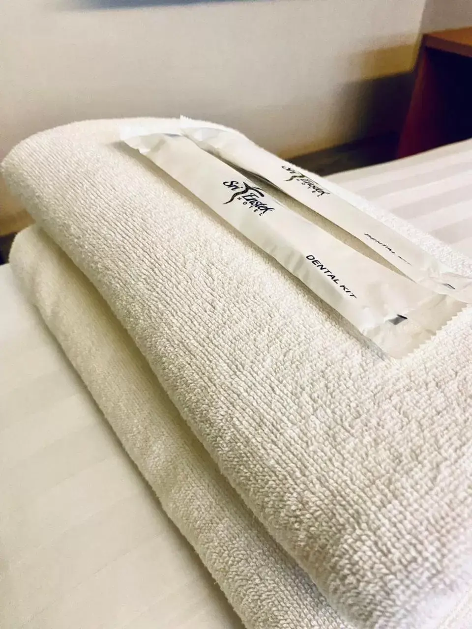 towels, Bed in Sri Langit Hotel KLIA, KLIA 2 & F1