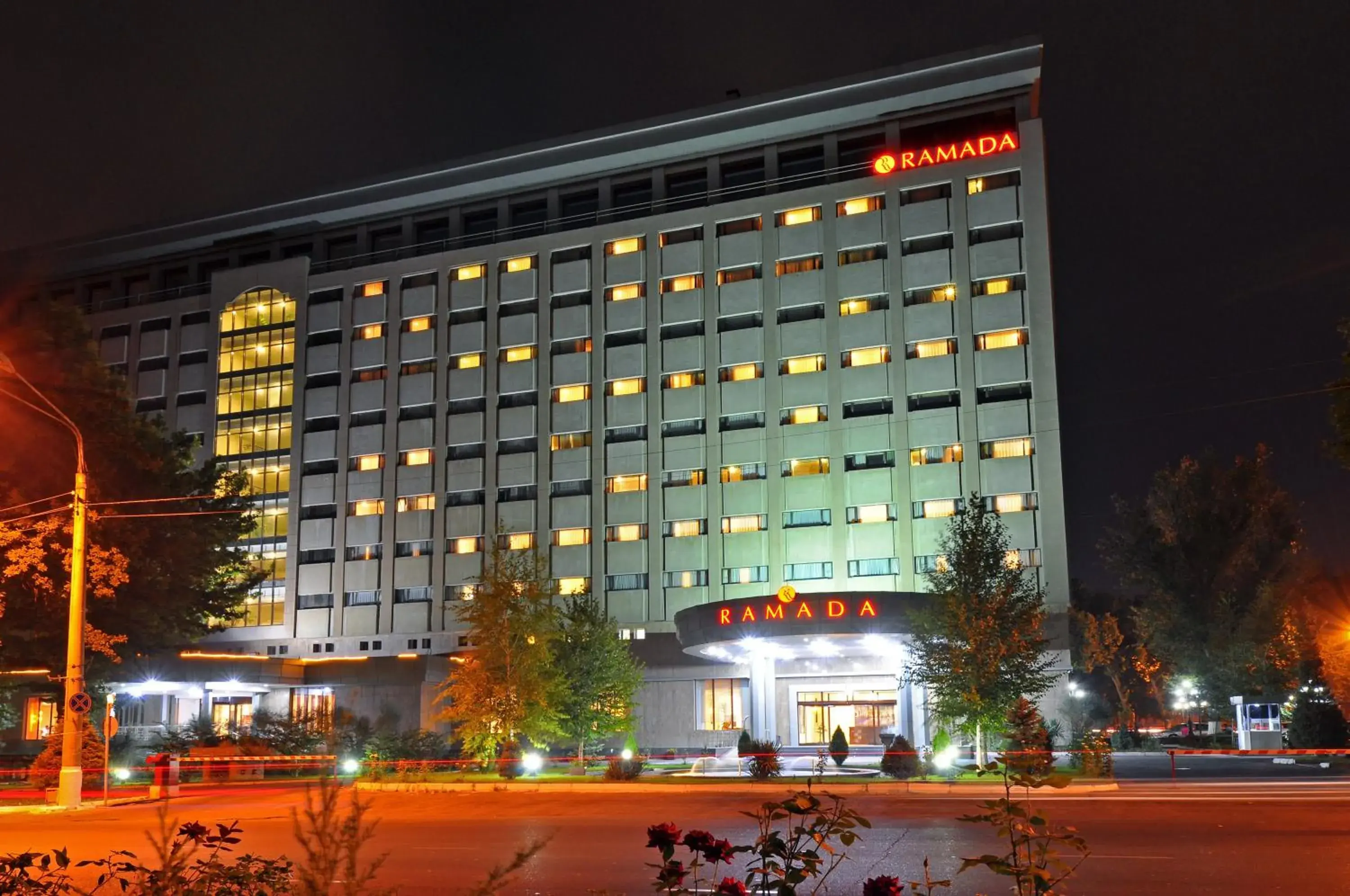 Facade/entrance in Ramada by Wyndham Tashkent Facade/entrance in Ramada by Wyndham Tashkent