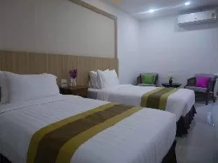 Bed in Nine Smiths Hotels Chiangmai